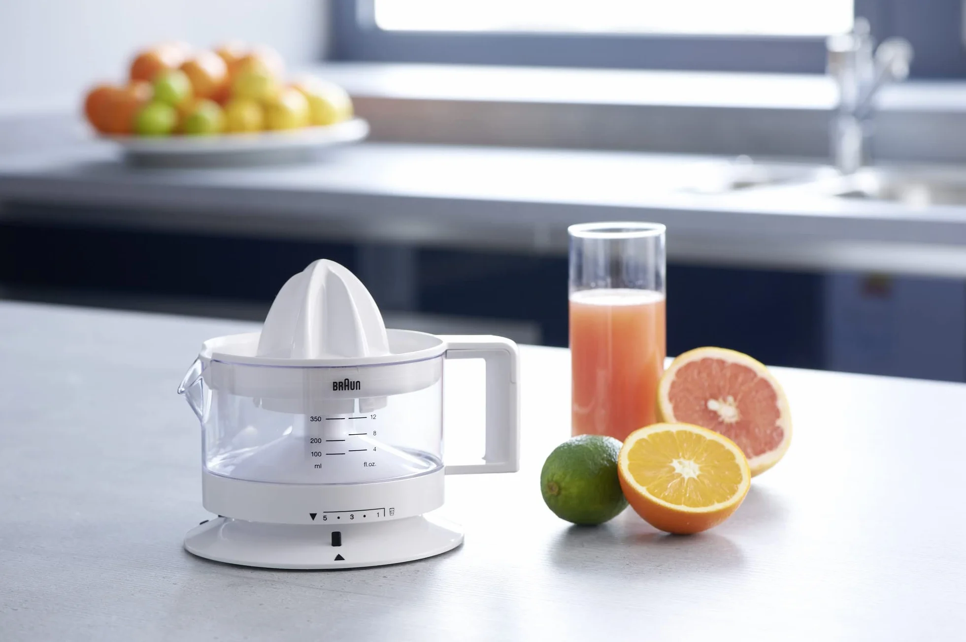 Braun Presse Agrume Électrique CJ3000WH 20W 350ml Blanc