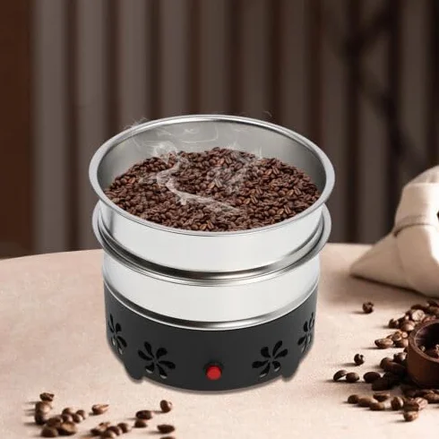 Refroidisseur de grains de café électrique avec filtre à double couche