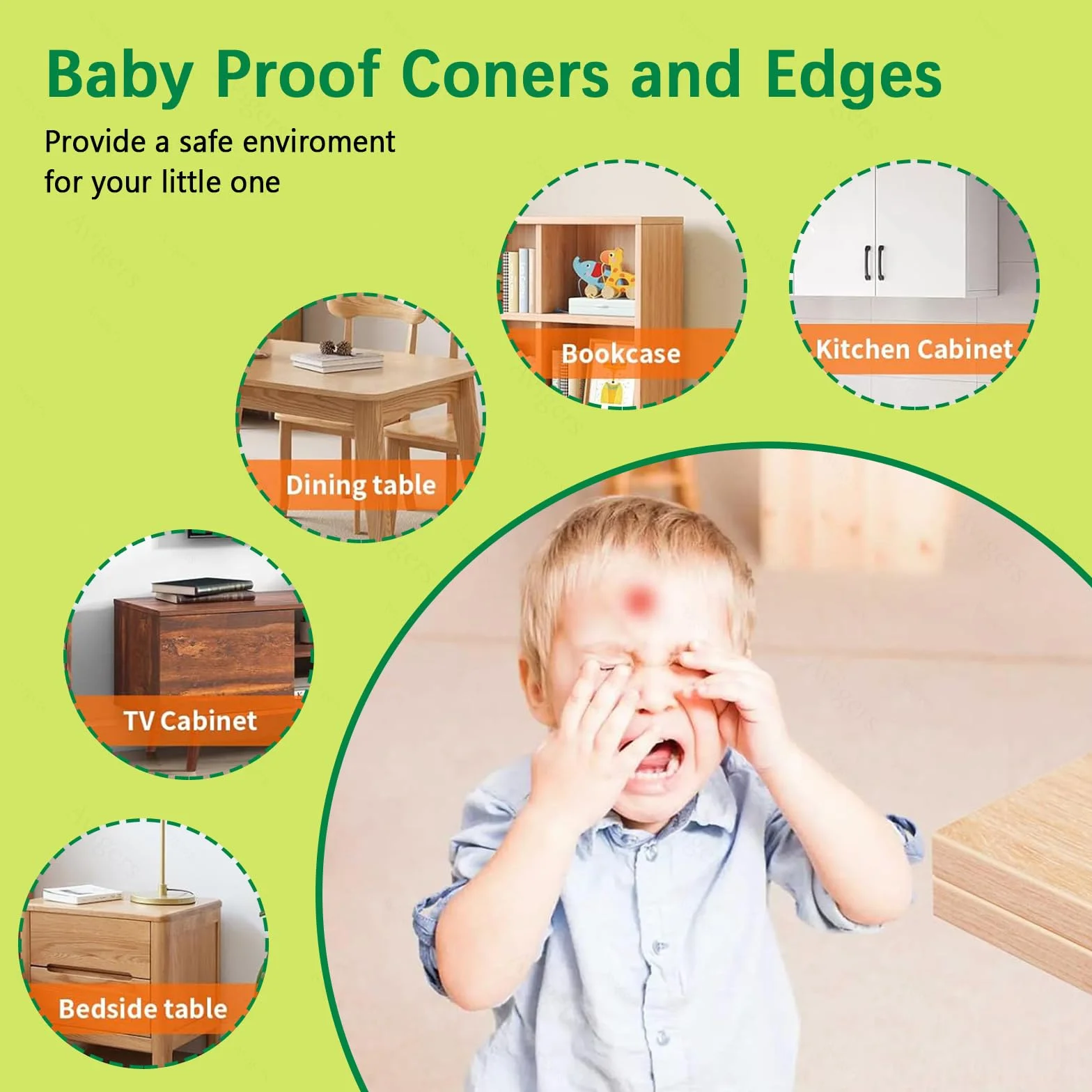 Avigers Protection Bebe Coin de Table 21 Pièces Forte Adhérence Pare-Chocs Sécurité Bords Transparents 9R 12L