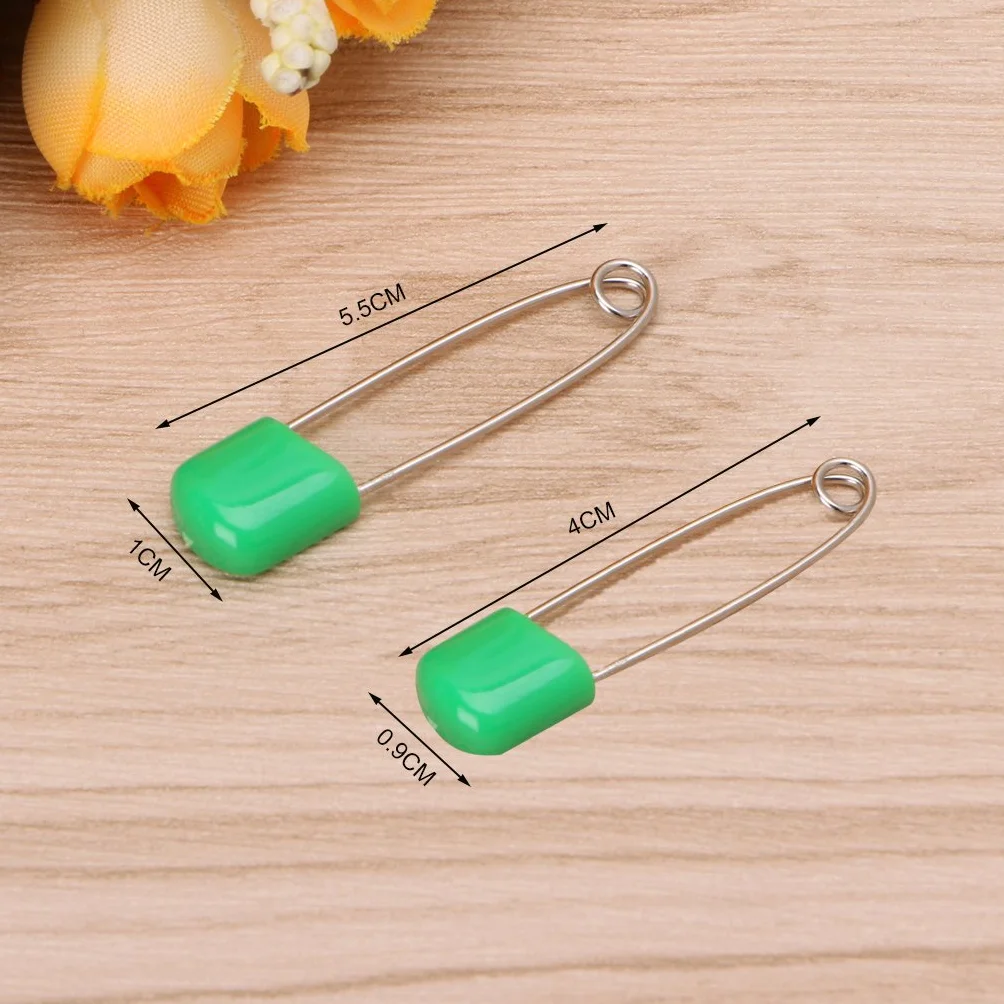 Épingles à nourrice colorées lot de 20 pour couches
