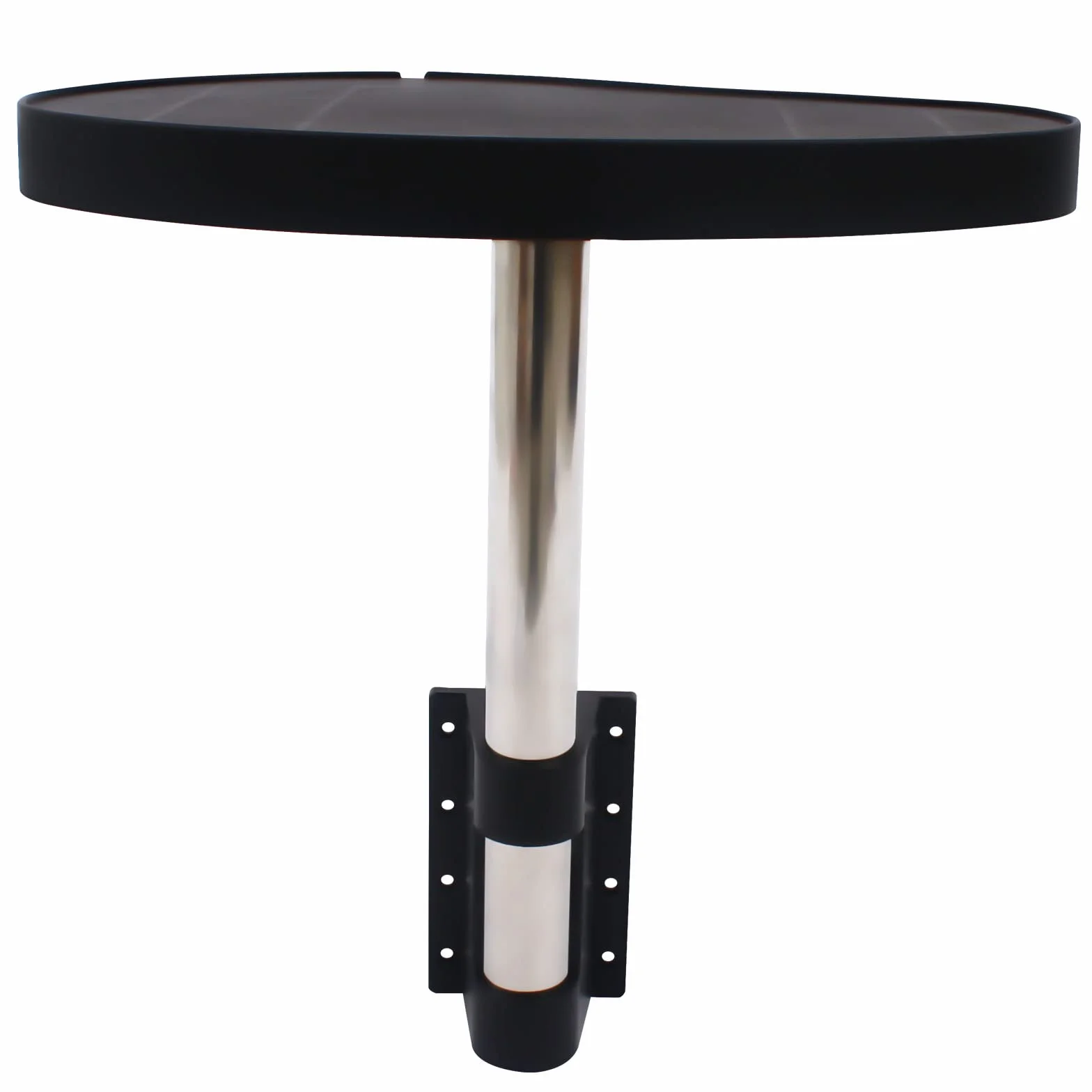Plateau de spa noir rotatif 360° 59 x 37 x 53,5 cm pour baignoire piscine jacuzzi