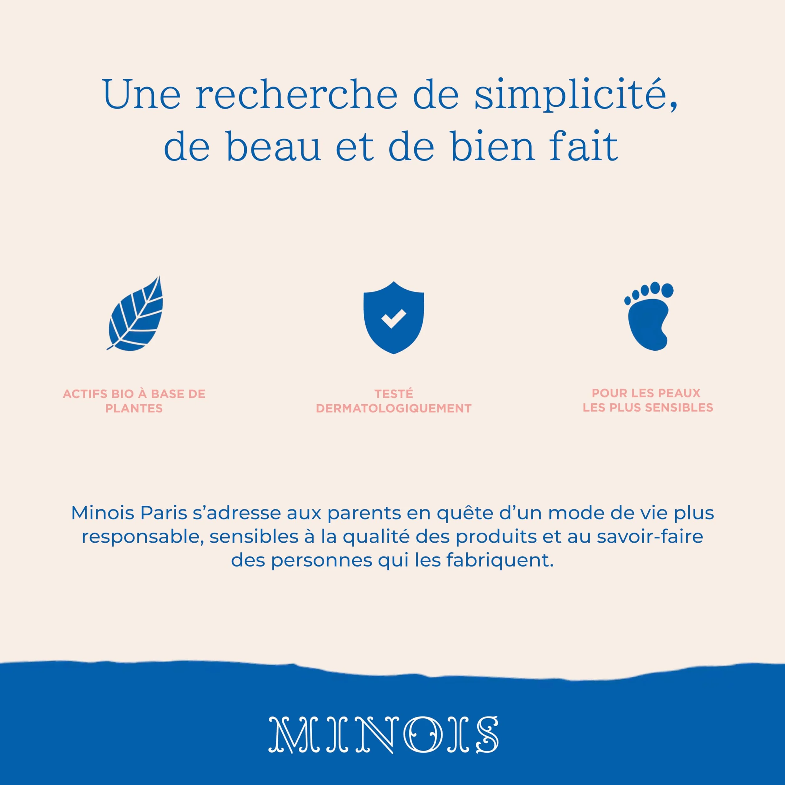 Minois Paris Shampoing Enfant Sans Sulfate & Silicone 300ML Fleur d'Oranger Made in France