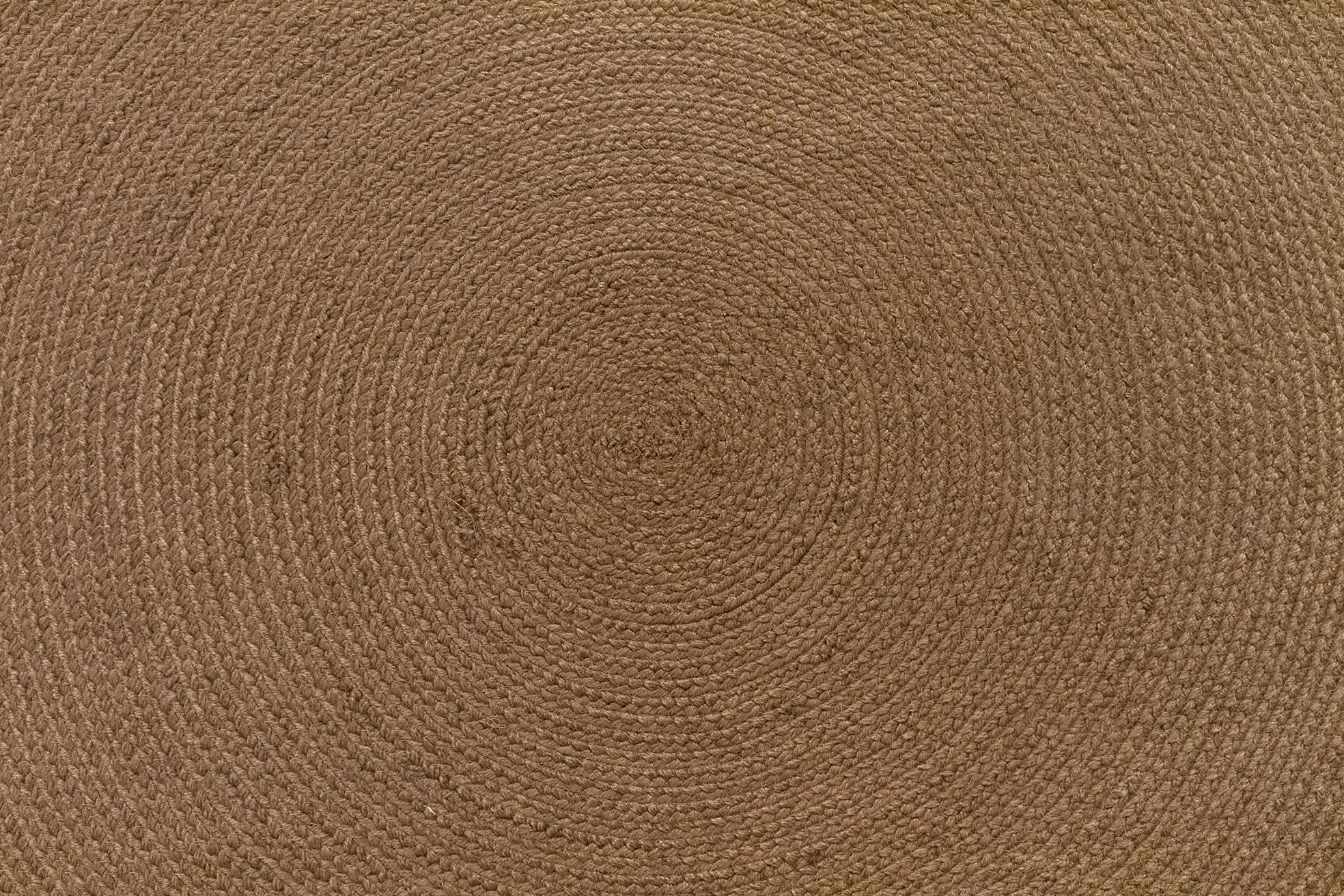 HAMID Tapis Nansa Intérieur/Extérieur en Pet Recyclé – Lavable et Imperméable – Écologique & Durable – Idéal pour Terrasse, Jardin ou Salon (120x120cm, Marron)