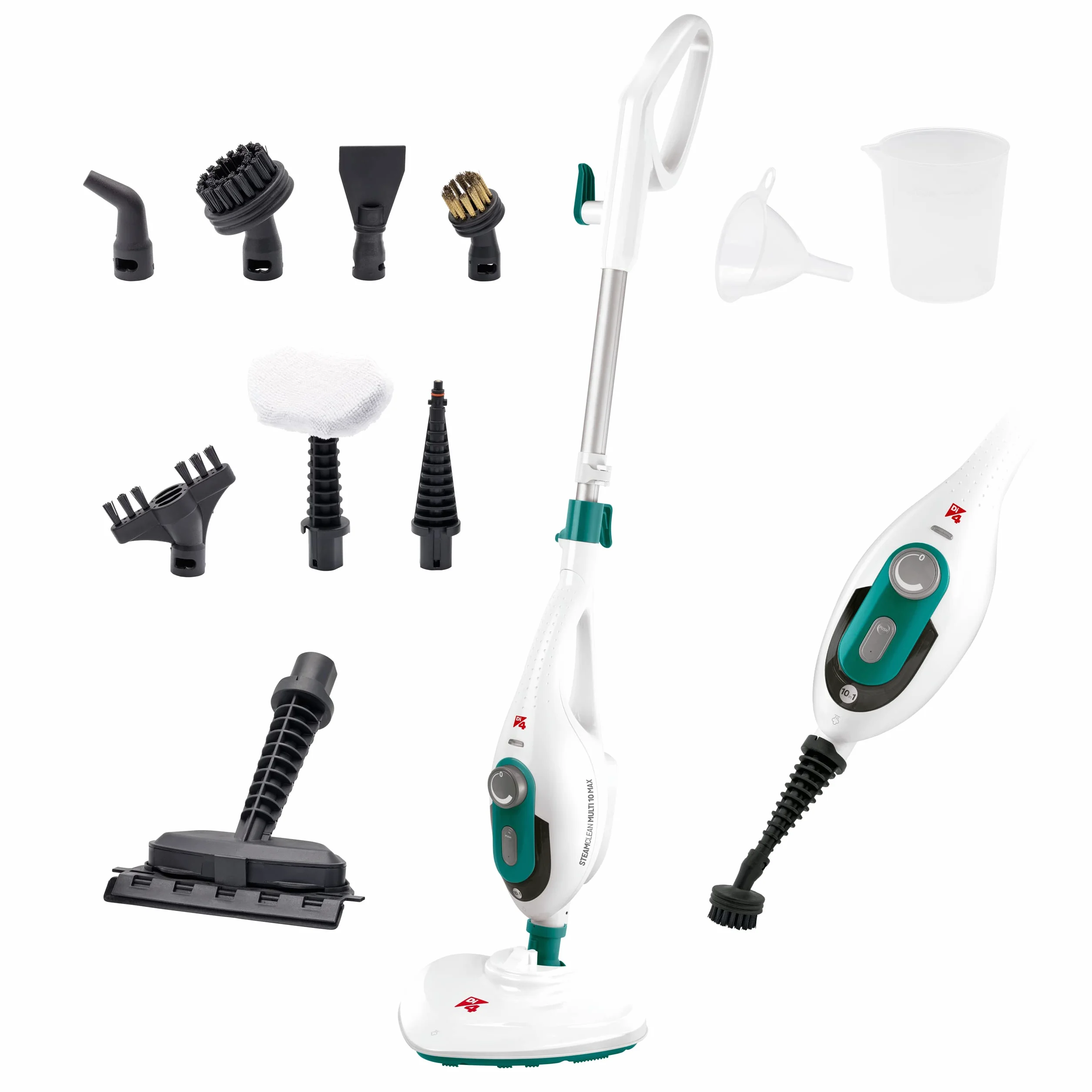 Di4 Steamclean Multi10 Max 10 en 1 Balai Vapeur Nettoyeur Multifonctions 1500W