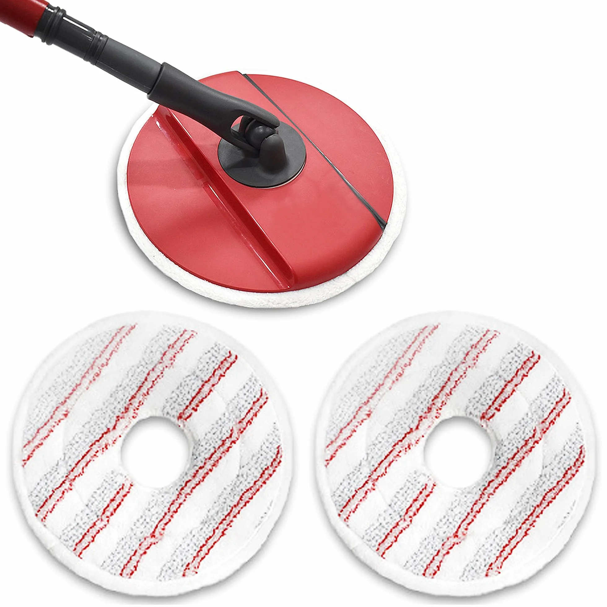 Vileda Serpilliere de Remplacement en Microfibres pour Spin and Clean Mop, 2 Pieces