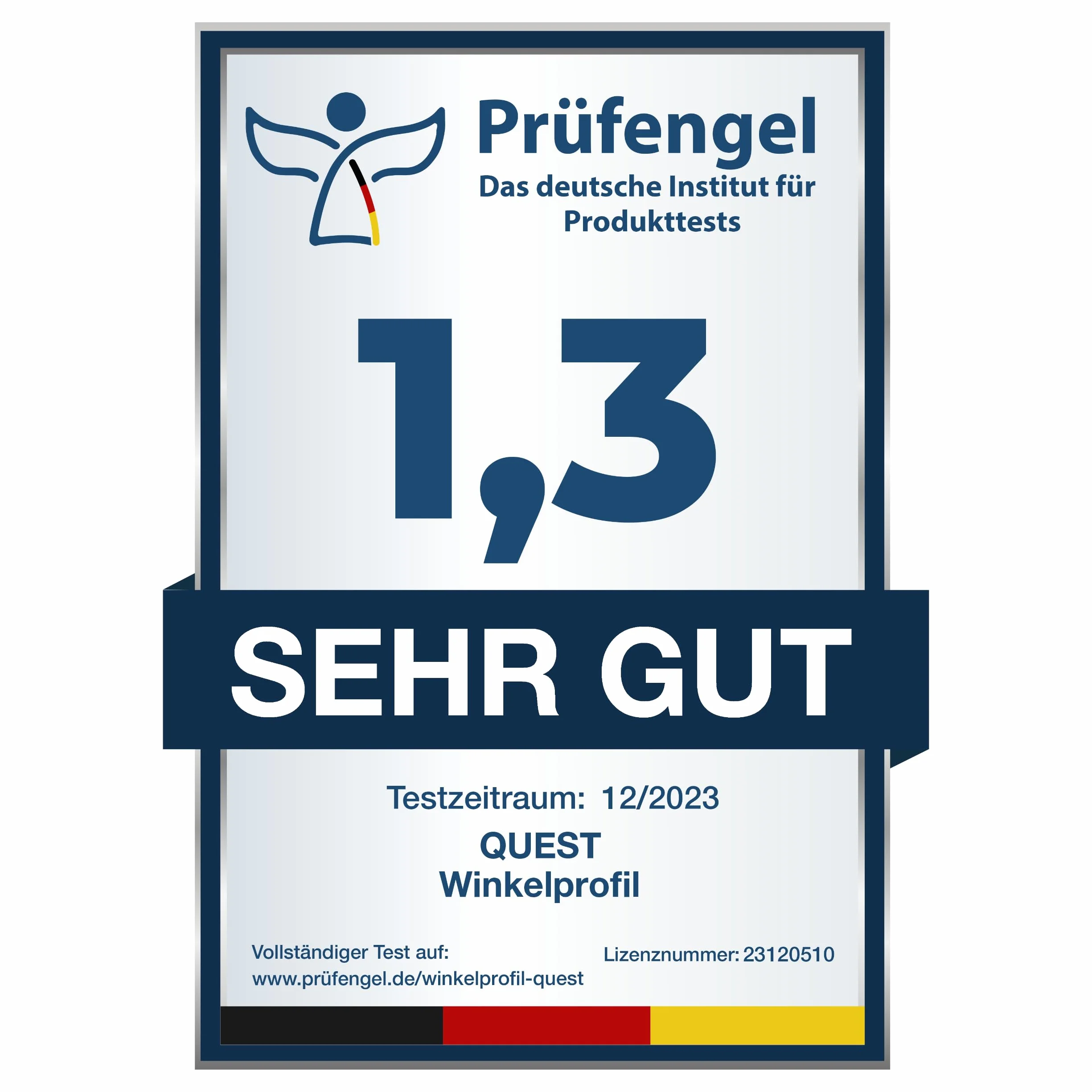Quest Angle de protection des bords en PVC 50x20 mm 200 cm Blanc - Barre d'angle et protection des coins