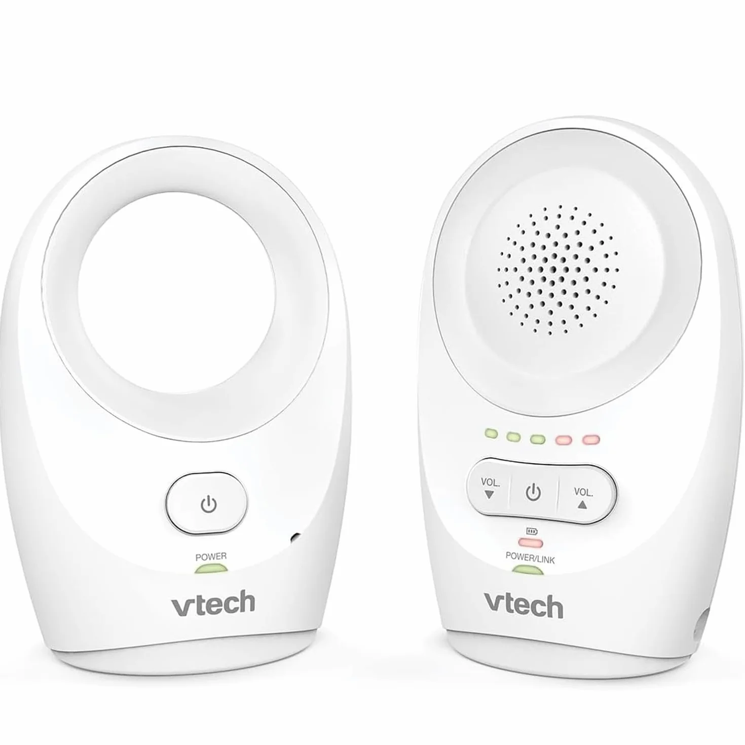 VTech DM1111 Babyphone Audio Numérique DECT avec Affichage du Niveau de Bruit et Clip Ceinture
