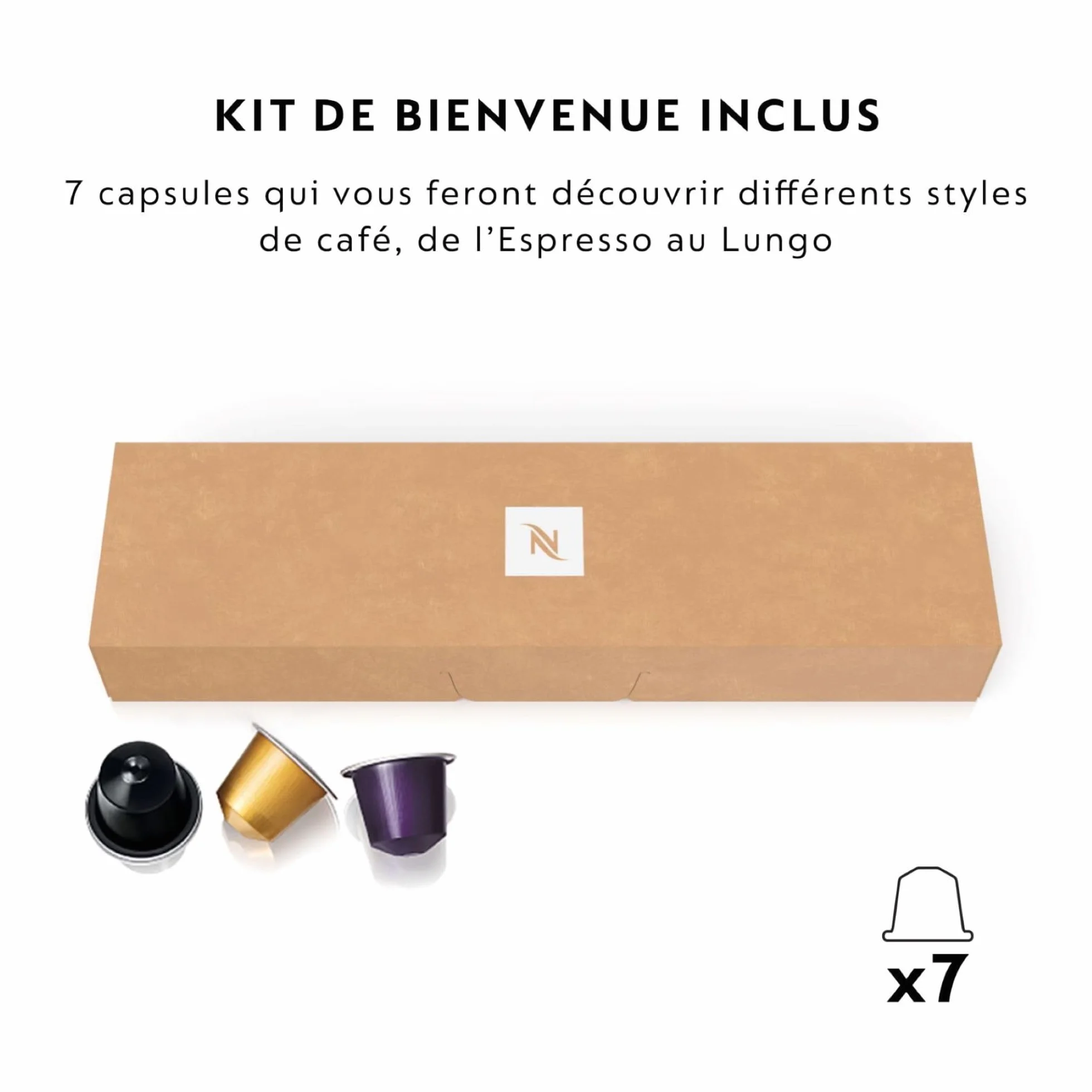 Nespresso EN 640.B Gran Lattissima, Noir