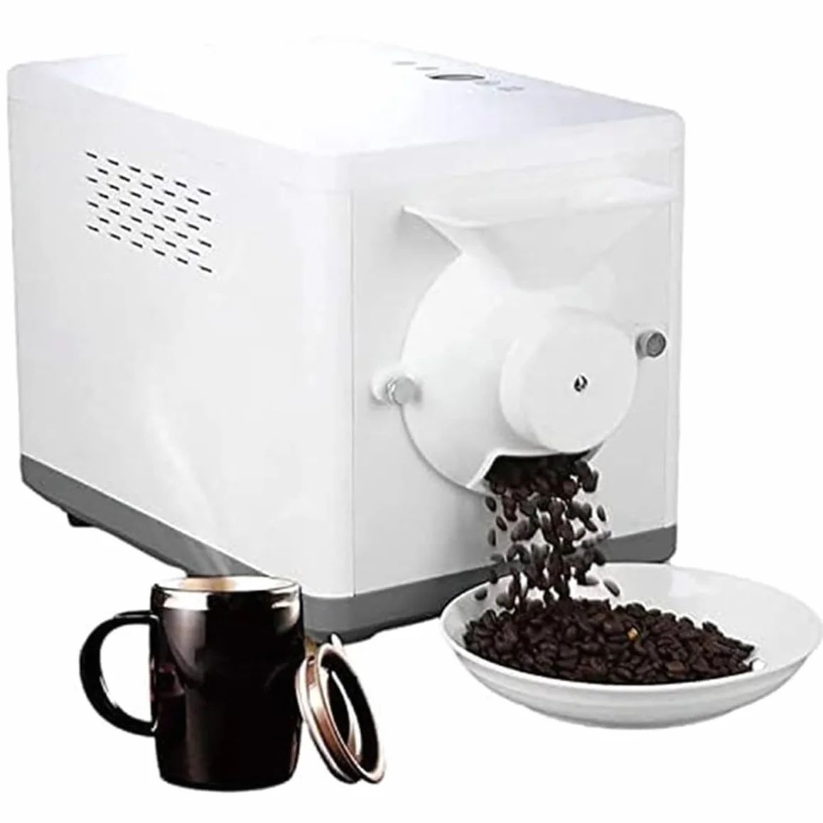 Torréfacteur de café 1600 W, machine de torréfaction de grains domestique 1500 G, réglable 0-250°C
