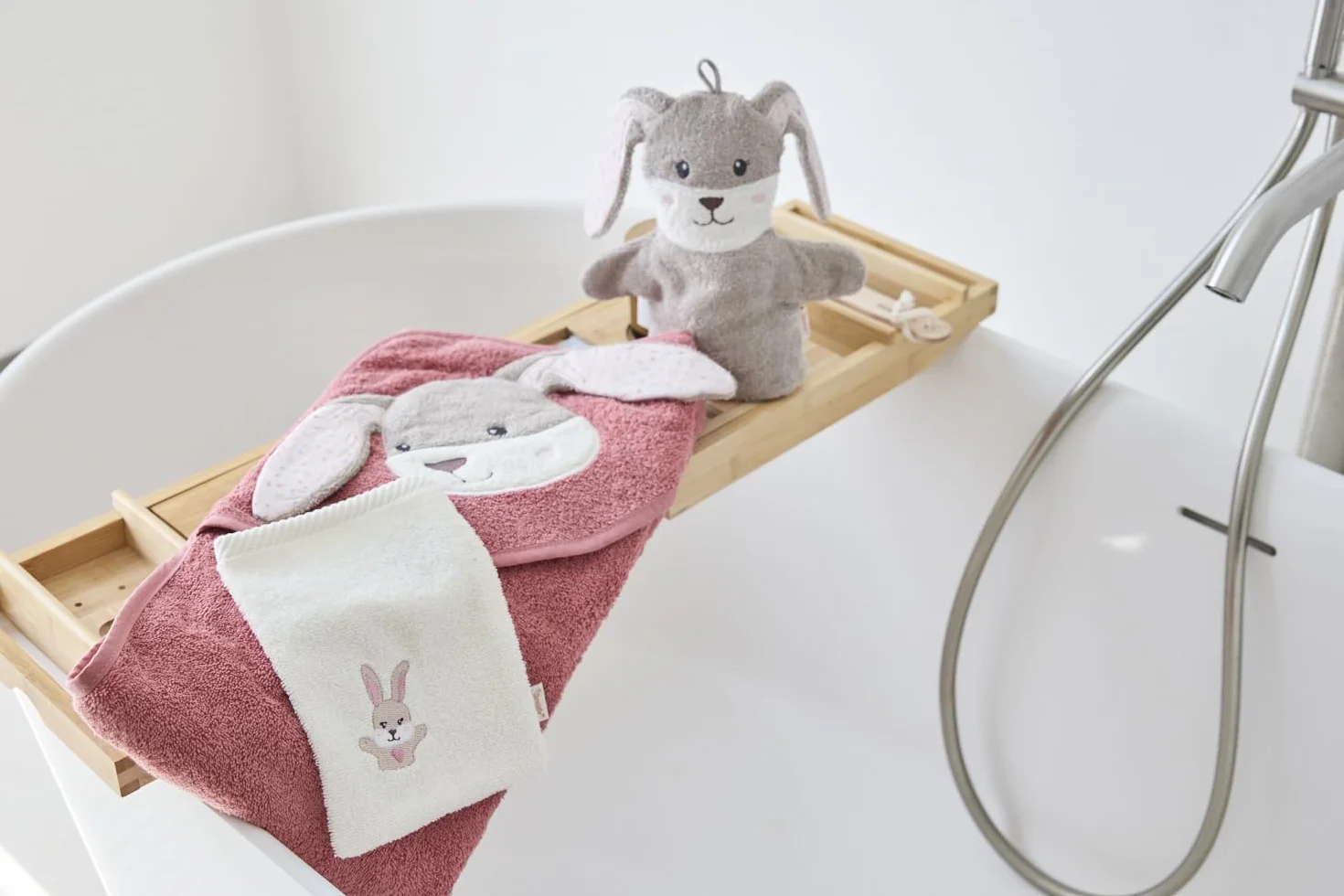 Hanni Lot de 2 Gants de Toilette