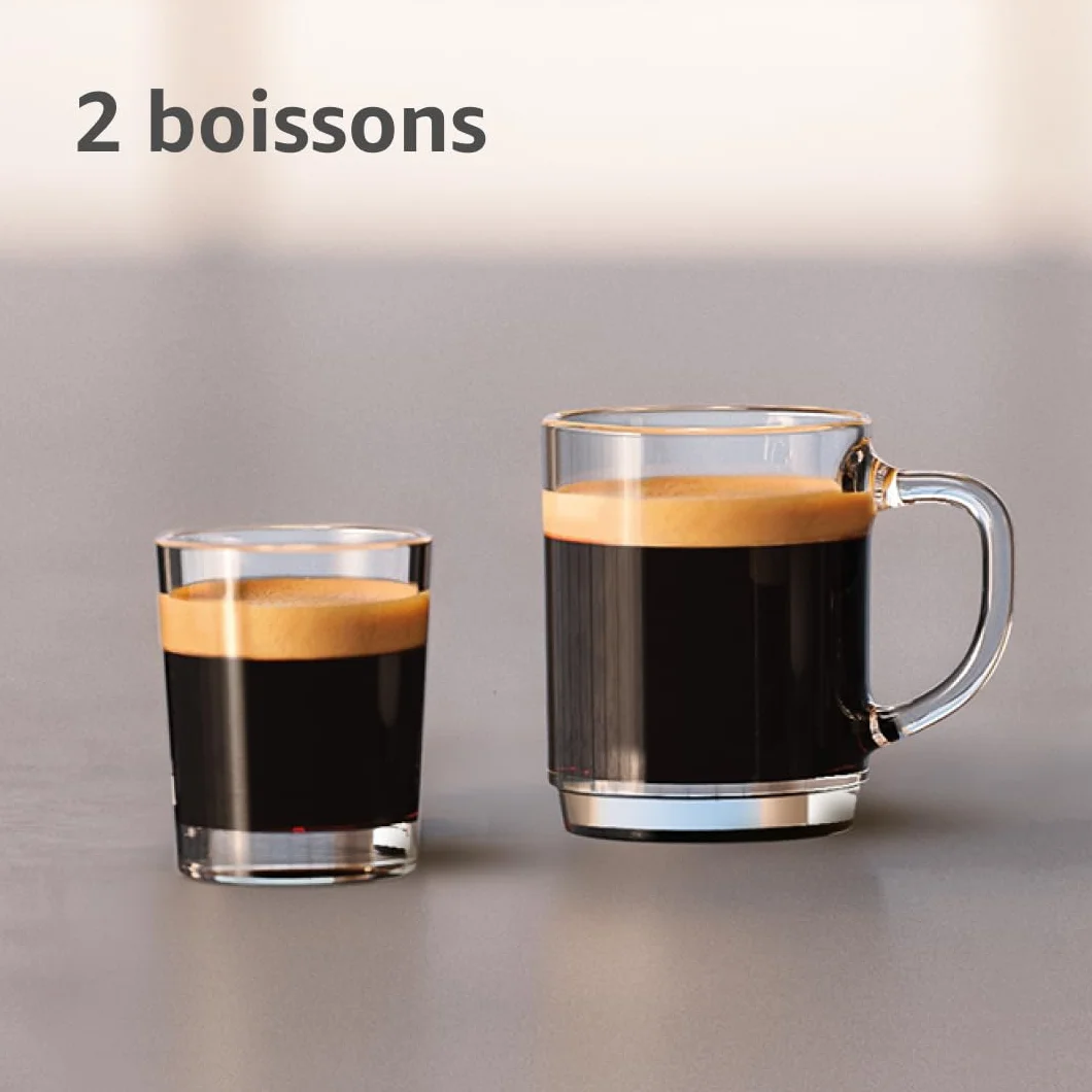 PHILIPS Expresso broyeur Série 2200-2 Machine à café grain Écran tactile Noir mat EP2220/10