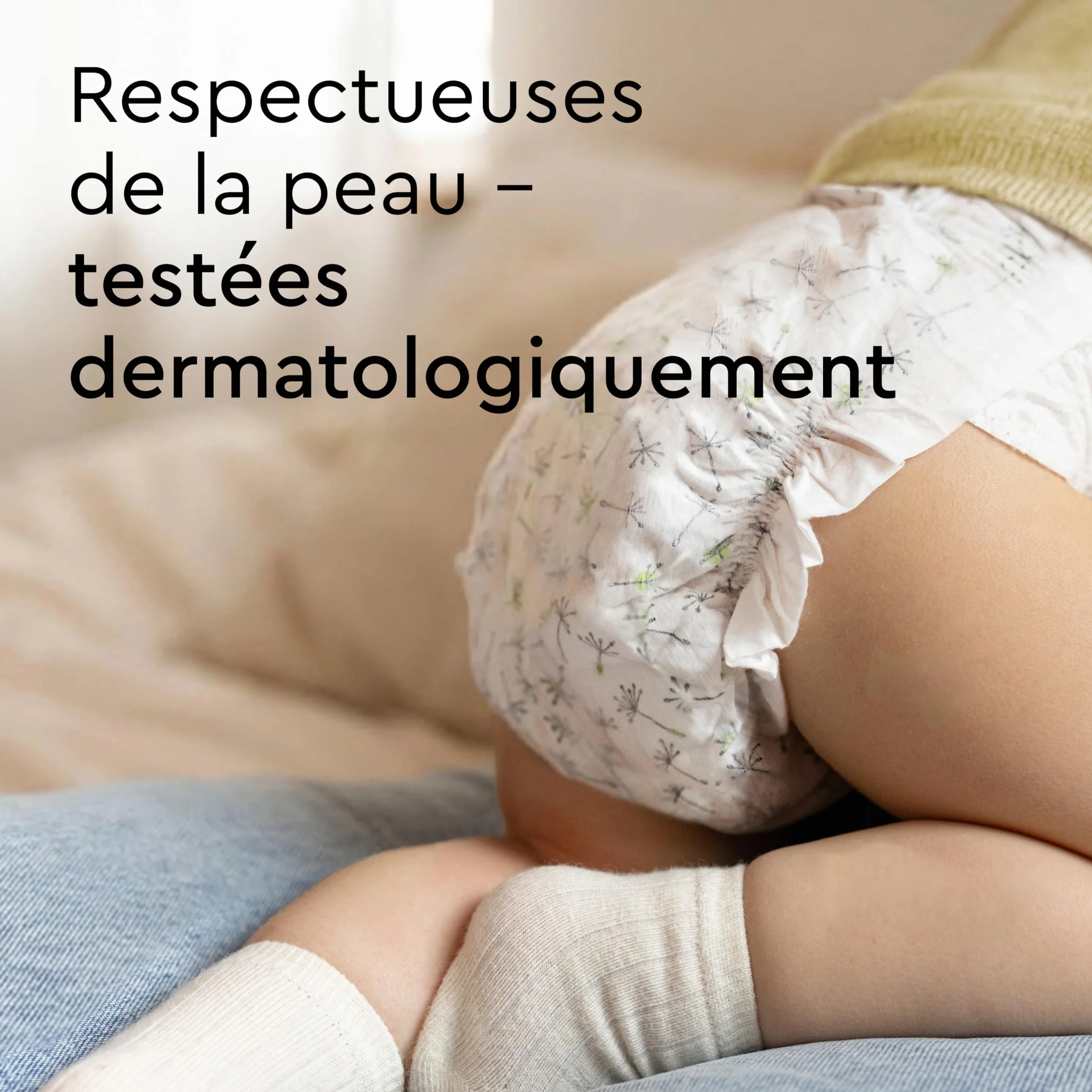 LILLYDOO Couches Bébé Hypoallergéniques Taille 3 (6+ kg) Lot de 3 Paquets 87 Pièces Ultra Douces Absorbantes sans Parfum