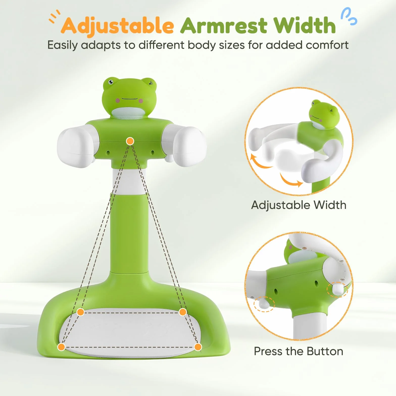 Support de Douche Bébé Debout, Baby Shower Stand Bath pour 6-36 Mois, Tour de Douche Réglable