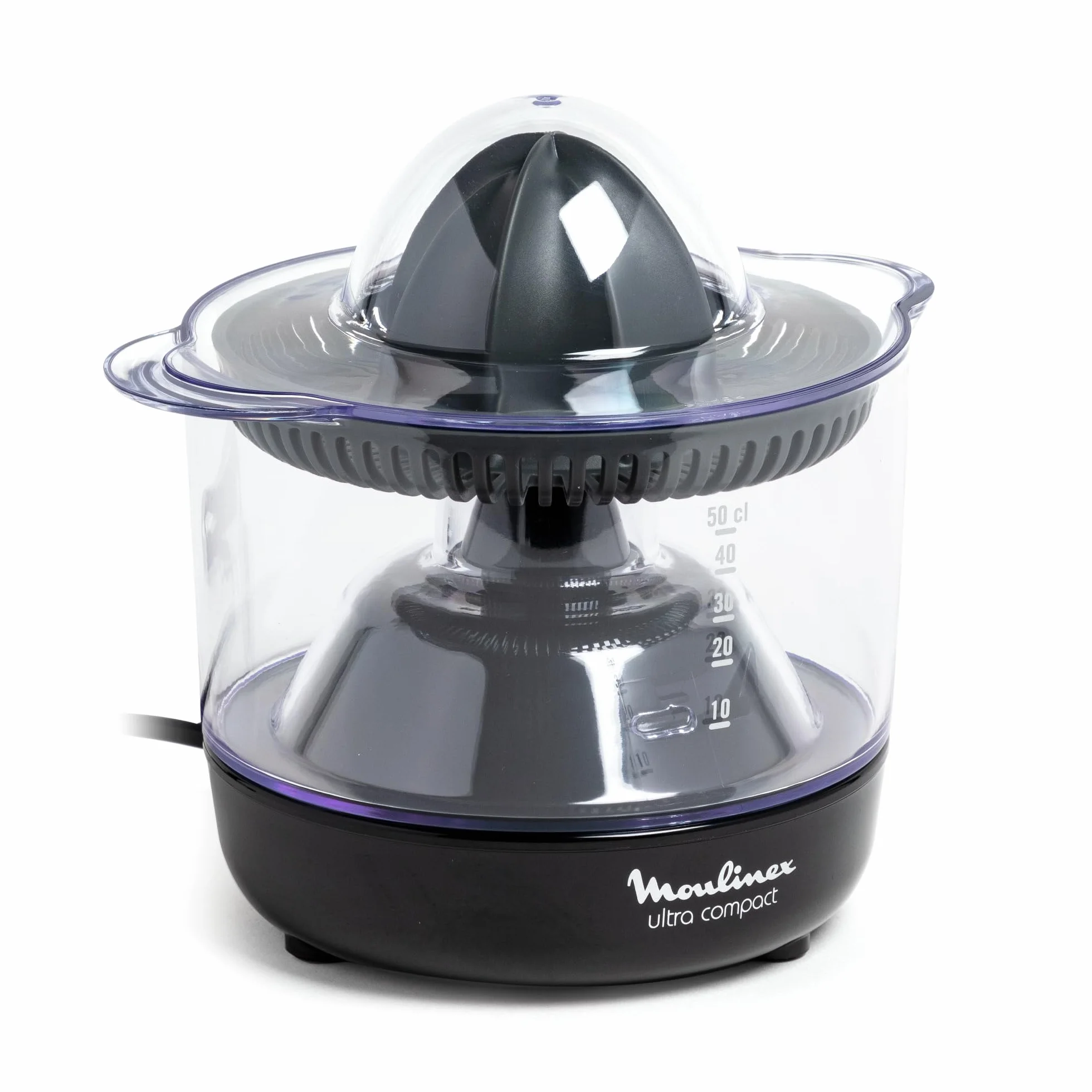 Moulinex Presse-agrume électrique Double rotation 0.45 L Noir