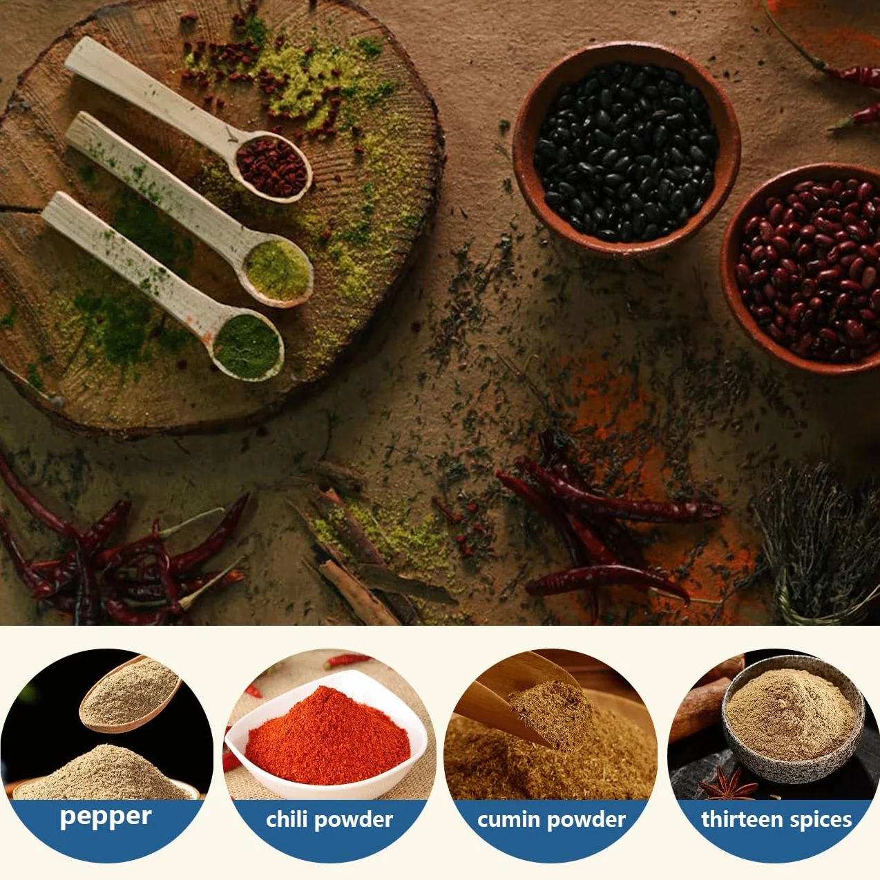 Mini salières et poivrières en acier inoxydable portables avec trou S P pour cuisine voyage camping argent