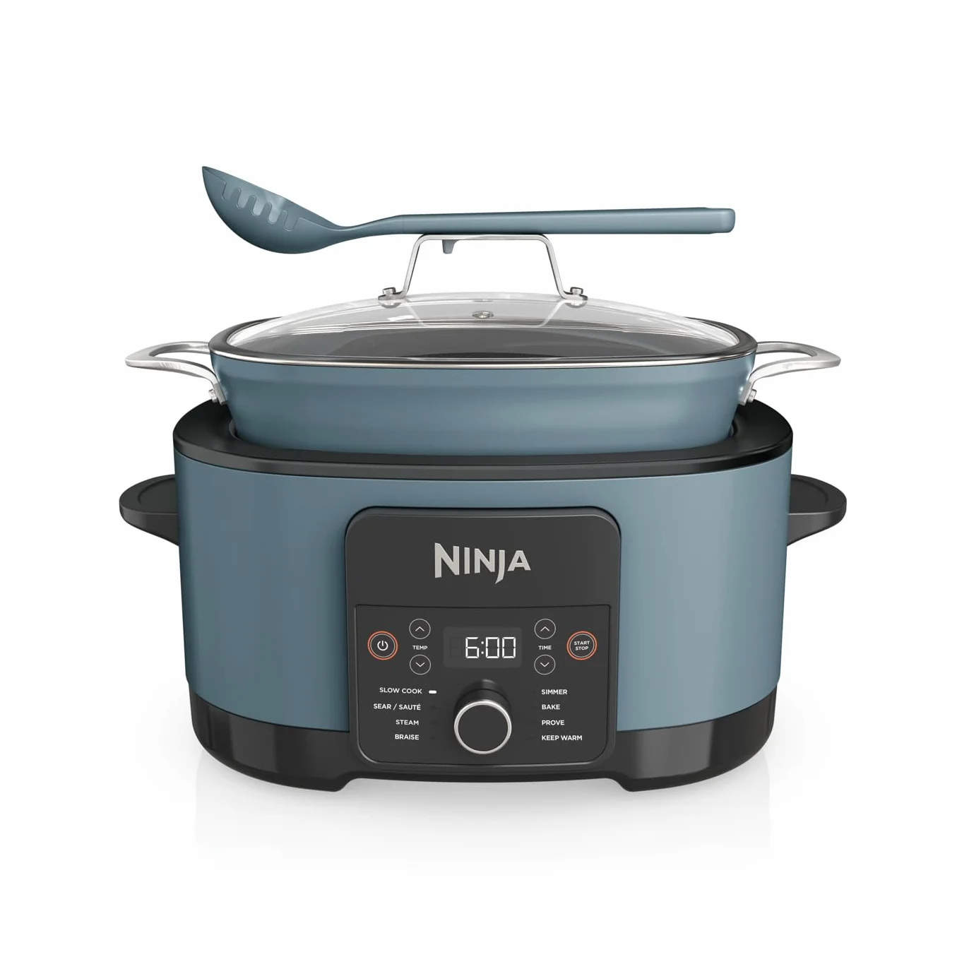 Ninja Foodi PossibleCooker 8 L Multicuiseur 8-en-1 Cuve antiadhésive Gris MC1001EU