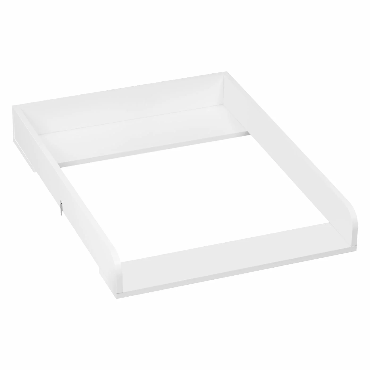 WOLTU Plan à Langer Universel en MDF Amovible avec Profondeur réglable 46,5–50 cm, pour Commode 60x80x10 cm, Blanc