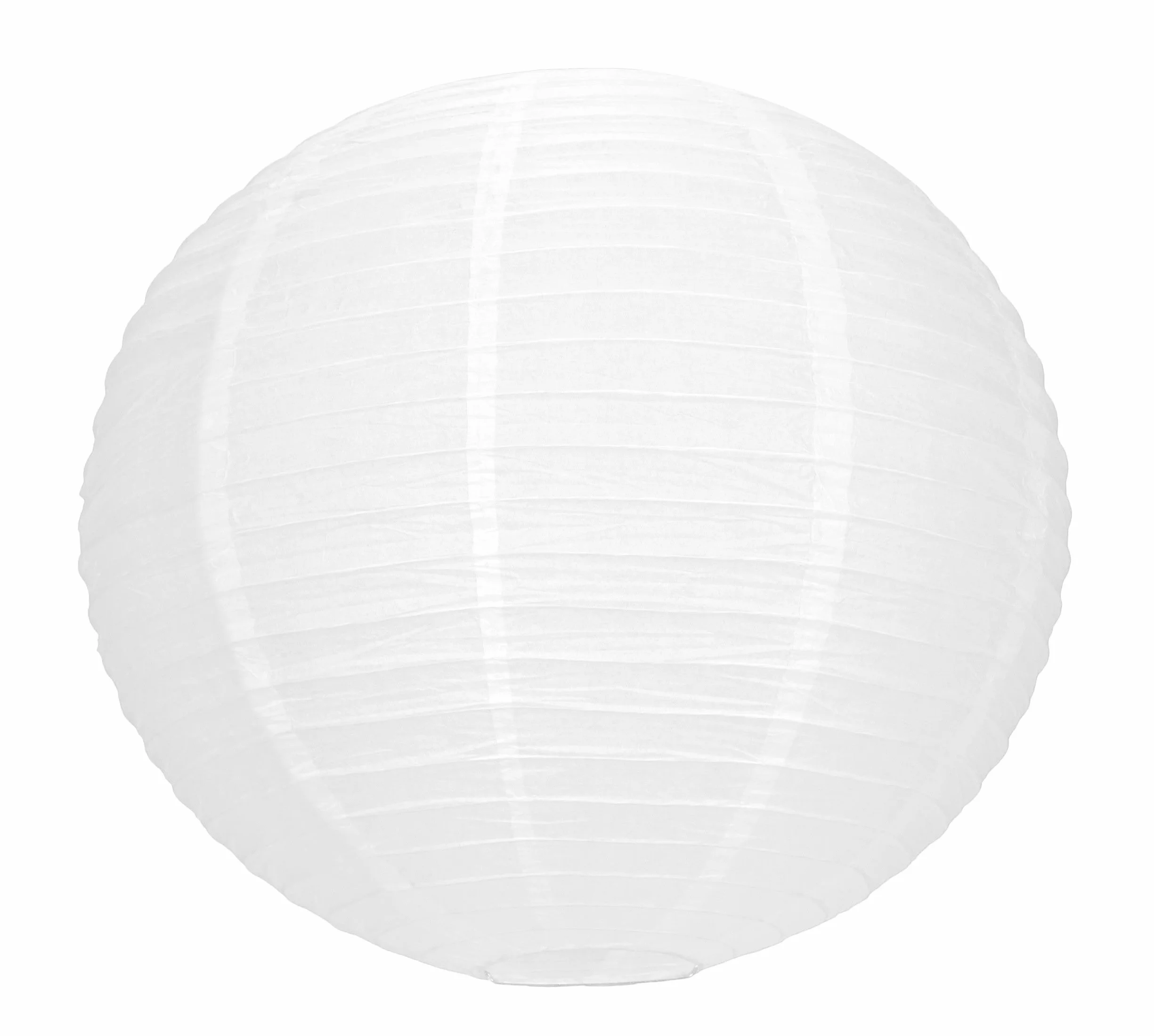 Lanterne Japonaise Papier de Riz Blanc 35 x 35 x 35 cm Party Pro 5022M