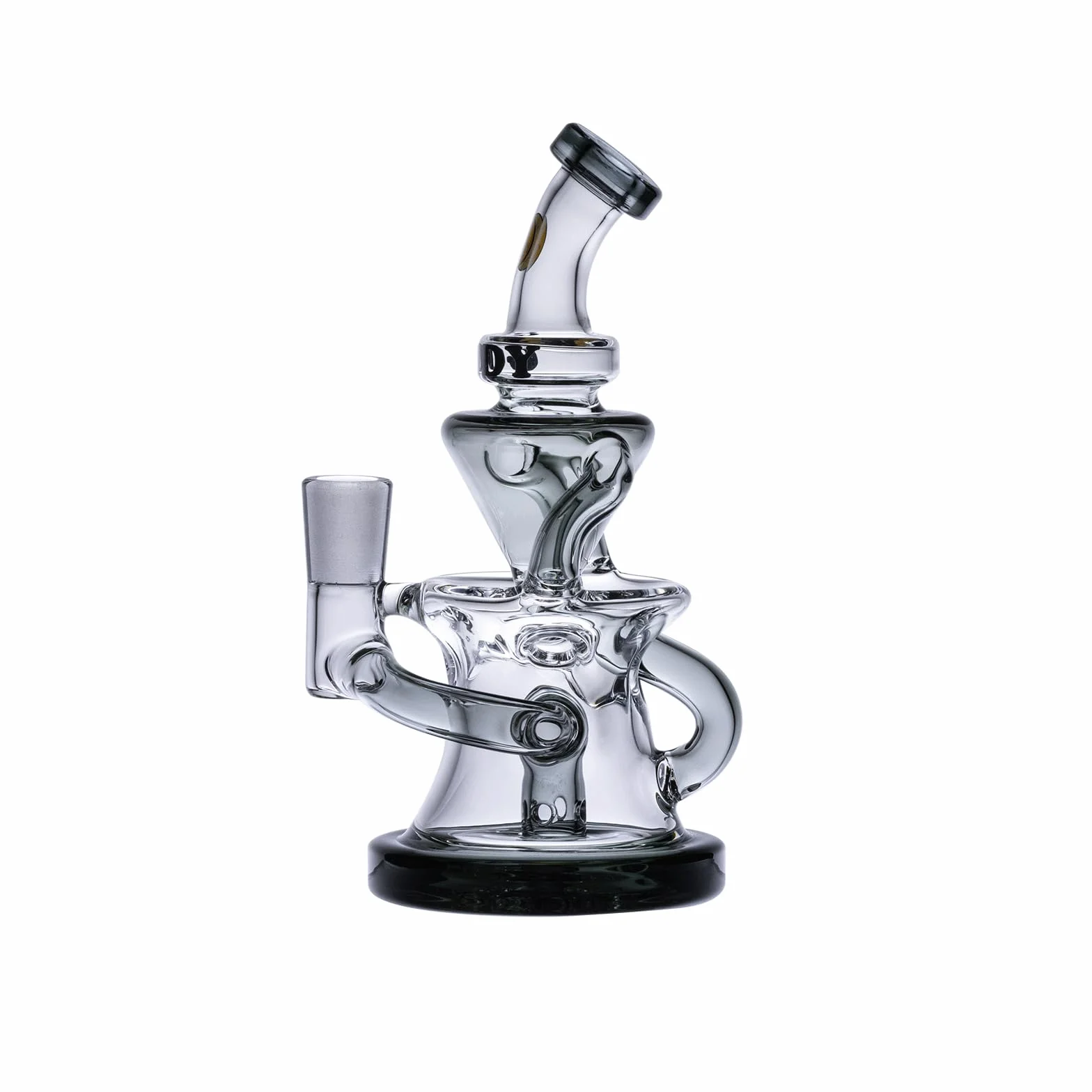 Goody Glass Miss Swiss Mini Dab Rig 4Piece Kit Bong Smoke