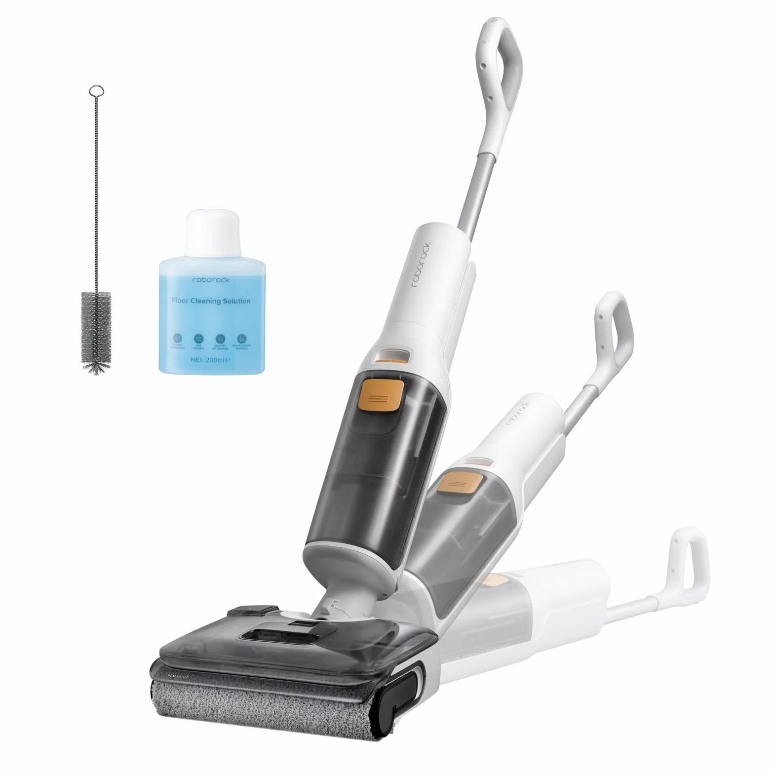 Roborock F25 GT Aspirateur Laveur 20 kPa sans Fil Autonettoyage 90°C