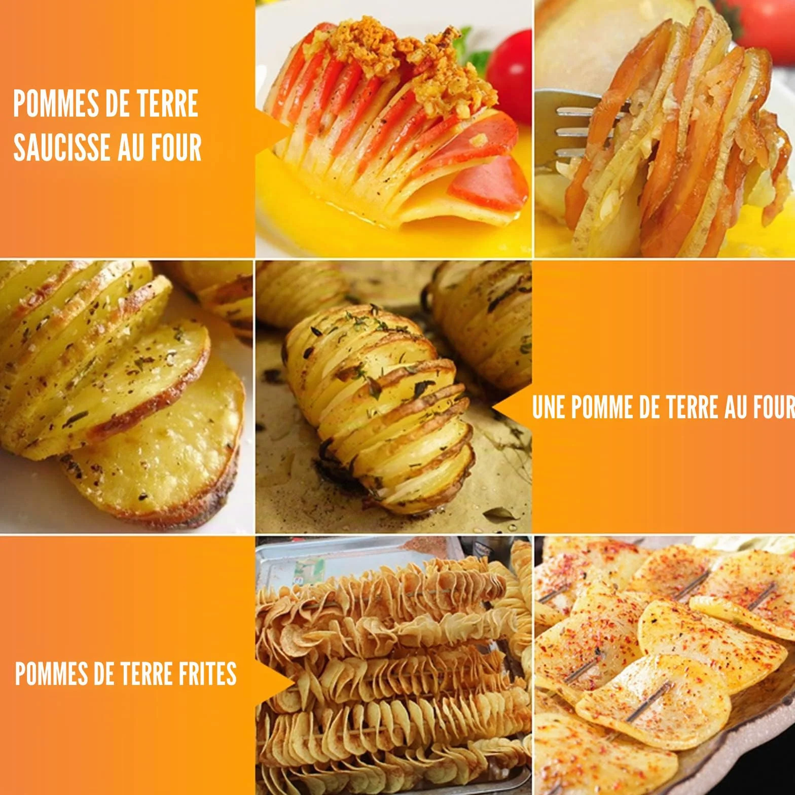 Coupe-Frites en Acier INOX avec Manivelle, Coupe-Pomme de Terre Spirale