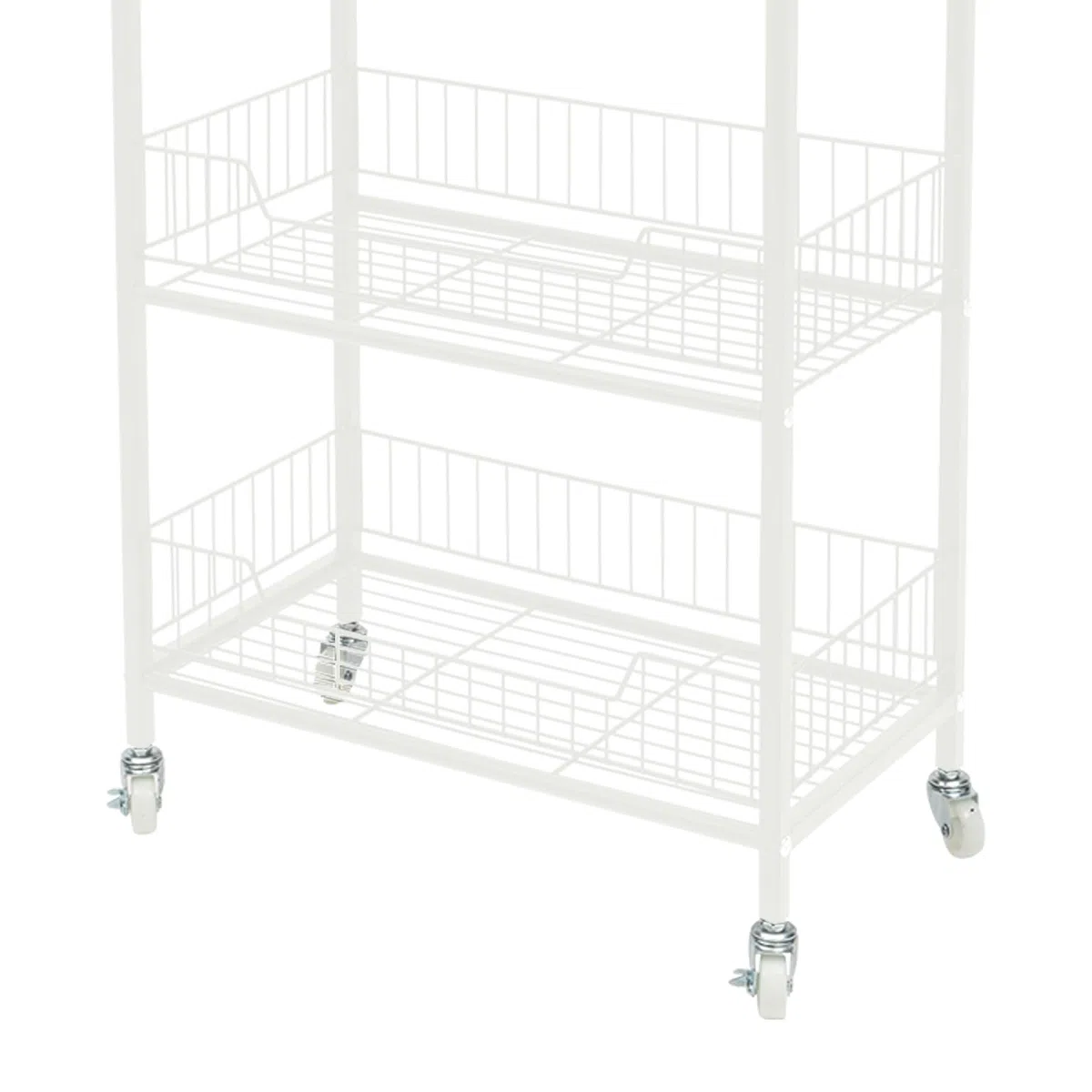 Présentoir à bonbons à 4 niveaux – Support de vente au détail pour comptoir de préparation et de préparation – Étagère de rangement pour chips – 50 x 27 x 140 cm (blanc) – Parfait pour les magasins de