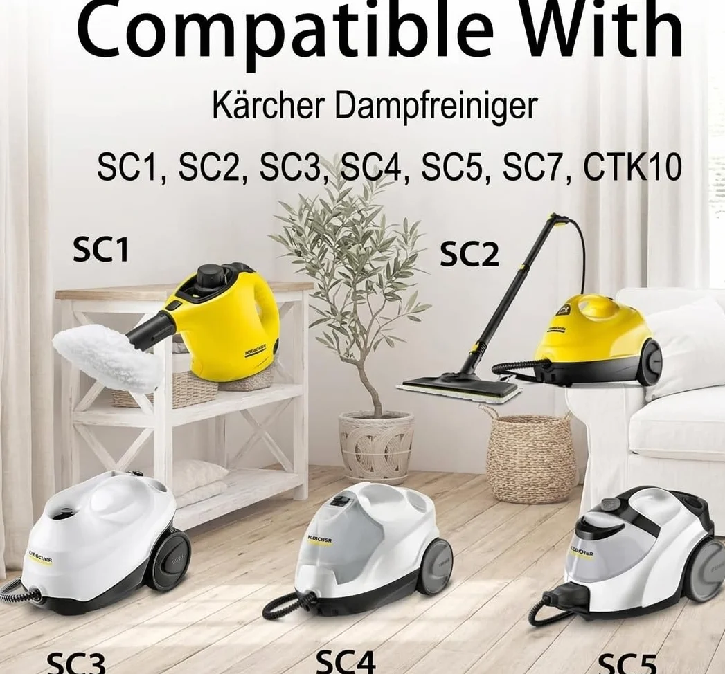 Suceur de Sol pour Kärcher SC1 SC2 SC3 SC4 SC5 SC7 Nettoyeur Vapeur Accessoires Easyfix
