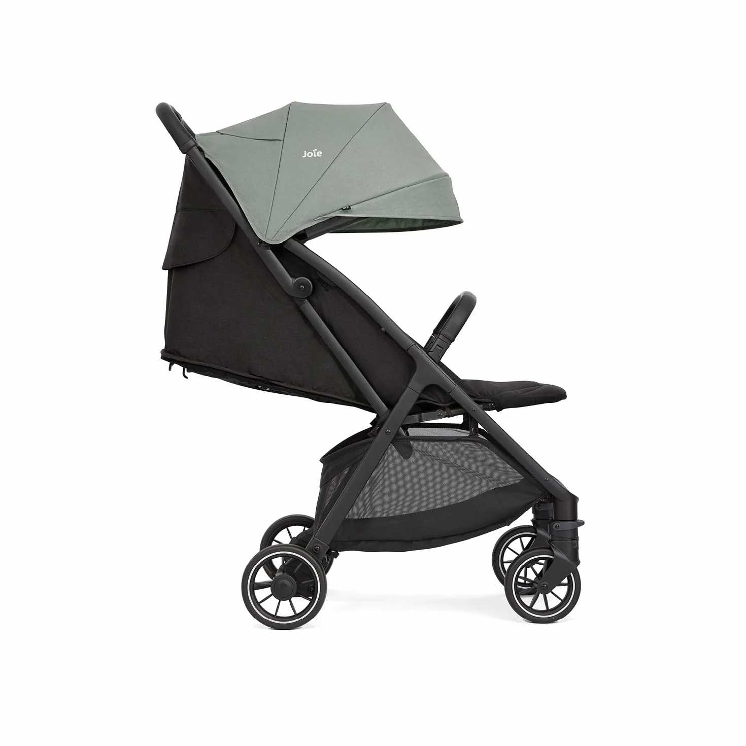 JOIE PACT PRO Poussette ultra compacte légère 6,3 kg naissance à 22 kg pliage une main dossier inclinable 17 positions Abyss