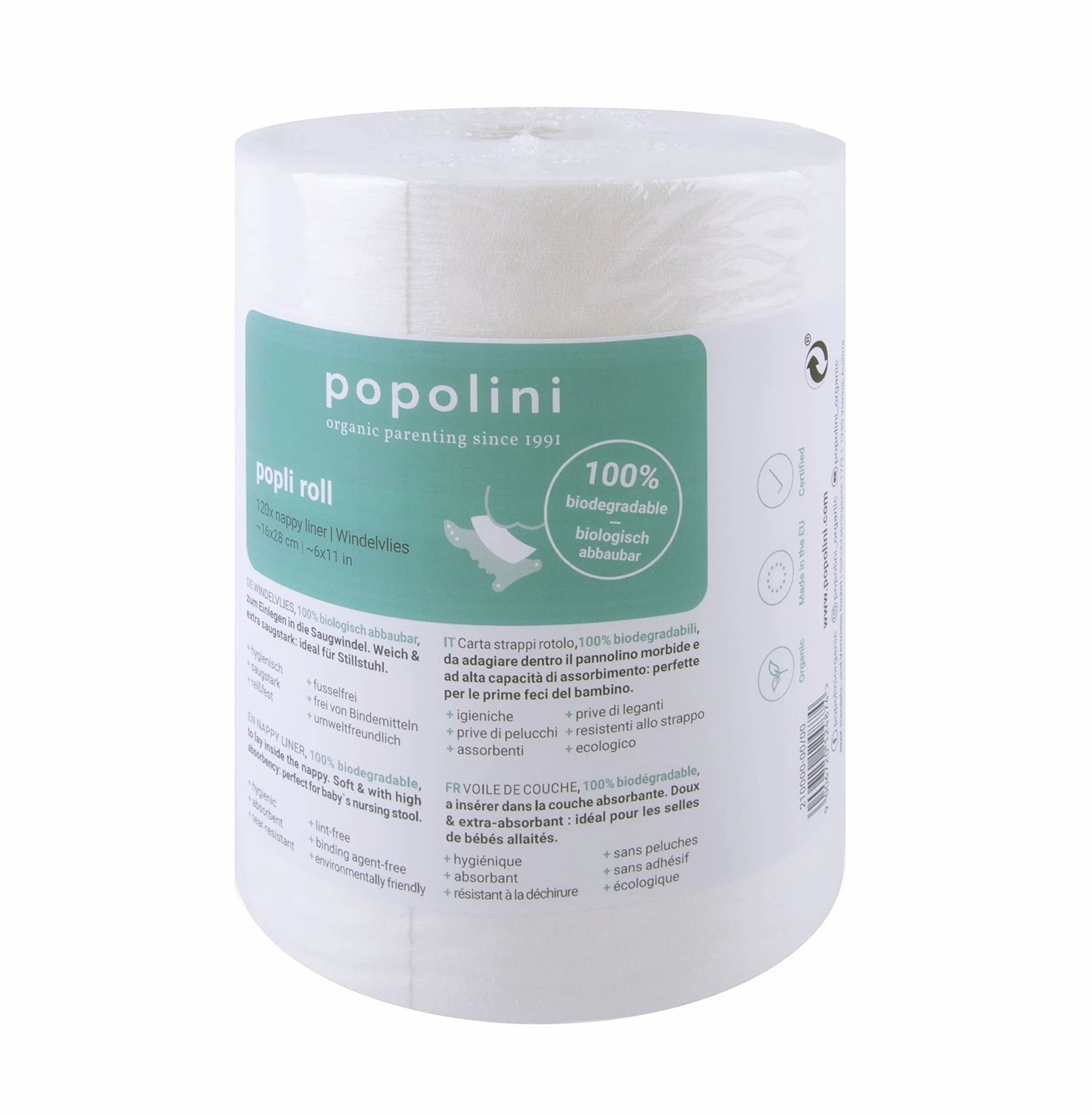 Rouleau de feuilles de protection épaisses Popolini