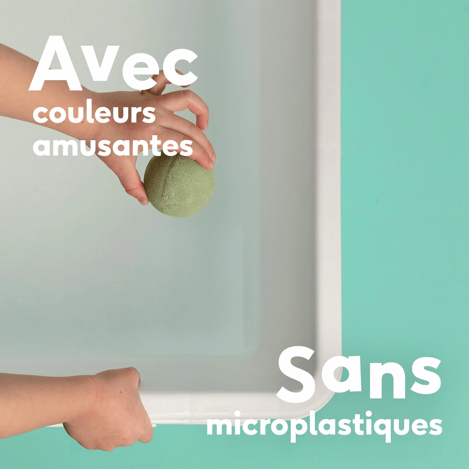 Naïf Sels de bain pour enfants 40 g Formule douce 0% SLES Testé dermatologiquement