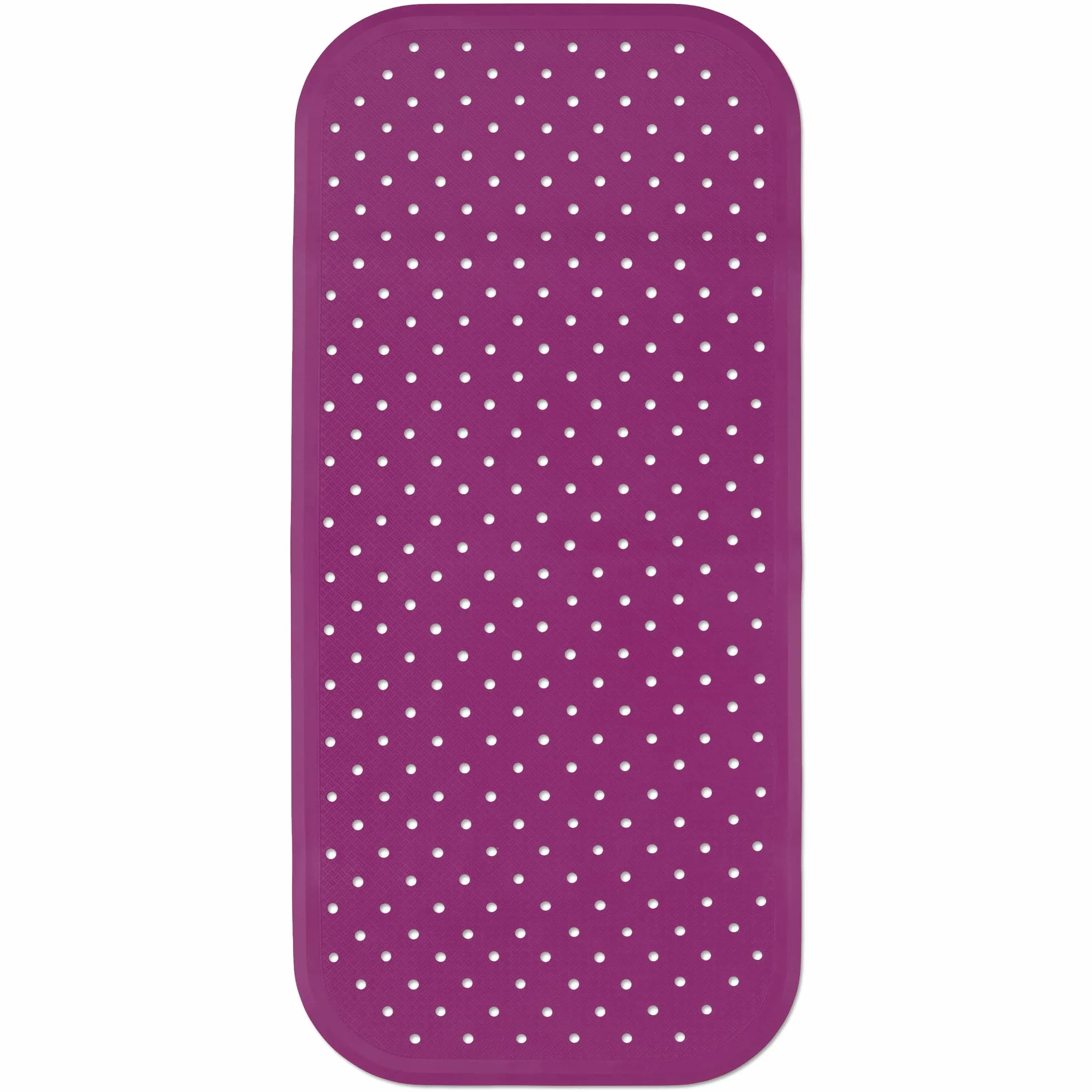 Tapis de baignoire antidérapant sans plastique FSC 76 x 34 cm Violet