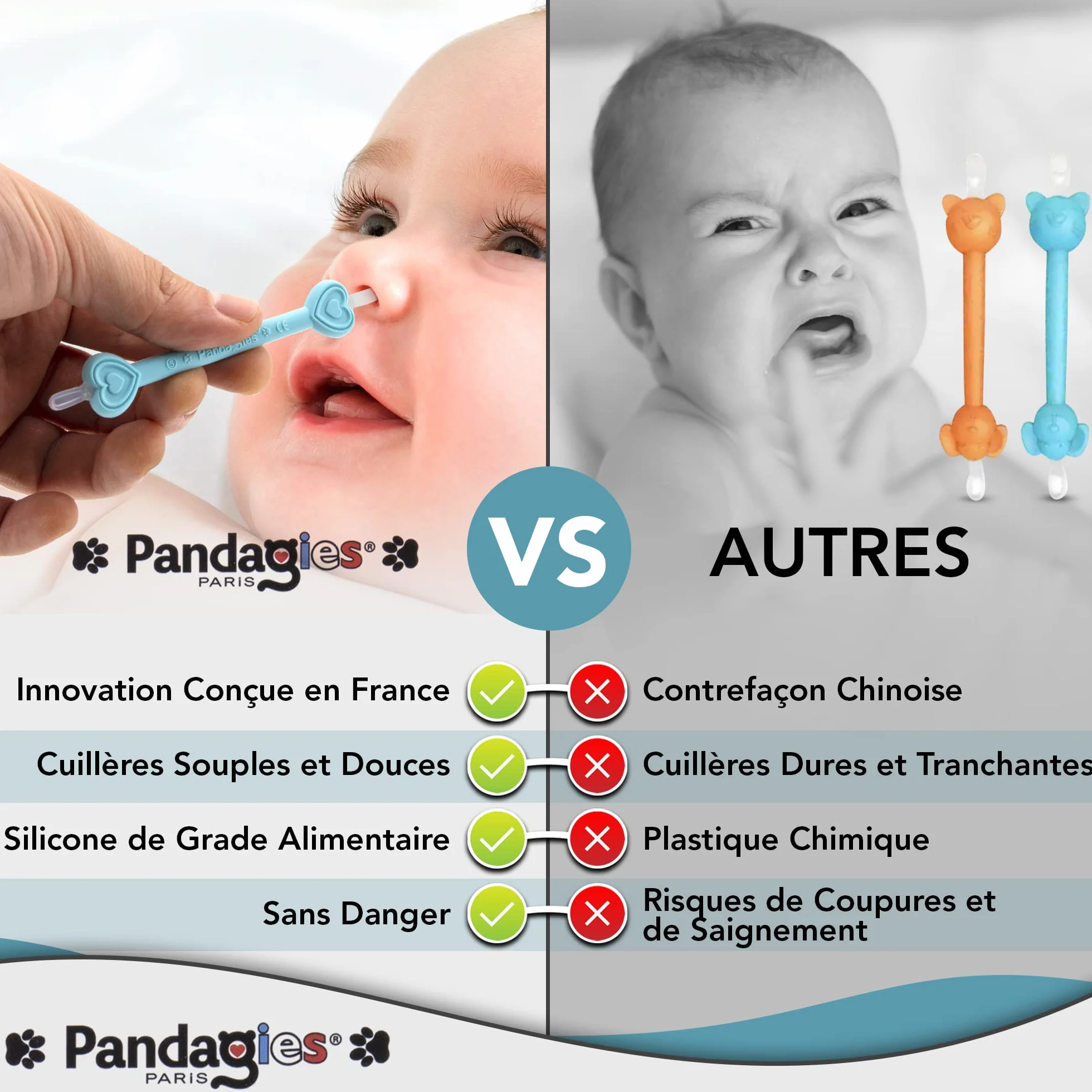 Nettoyeur Nasale Bébé Aspirateur Nasal Nourrisson Compatible Mouche Nez Sérum Physiologique