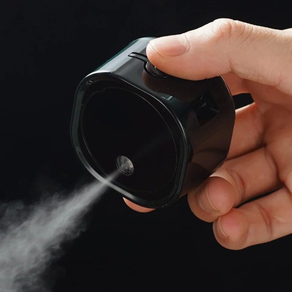 Atomiseur électrique antistatique nano-brume pour grains de café grand réservoir