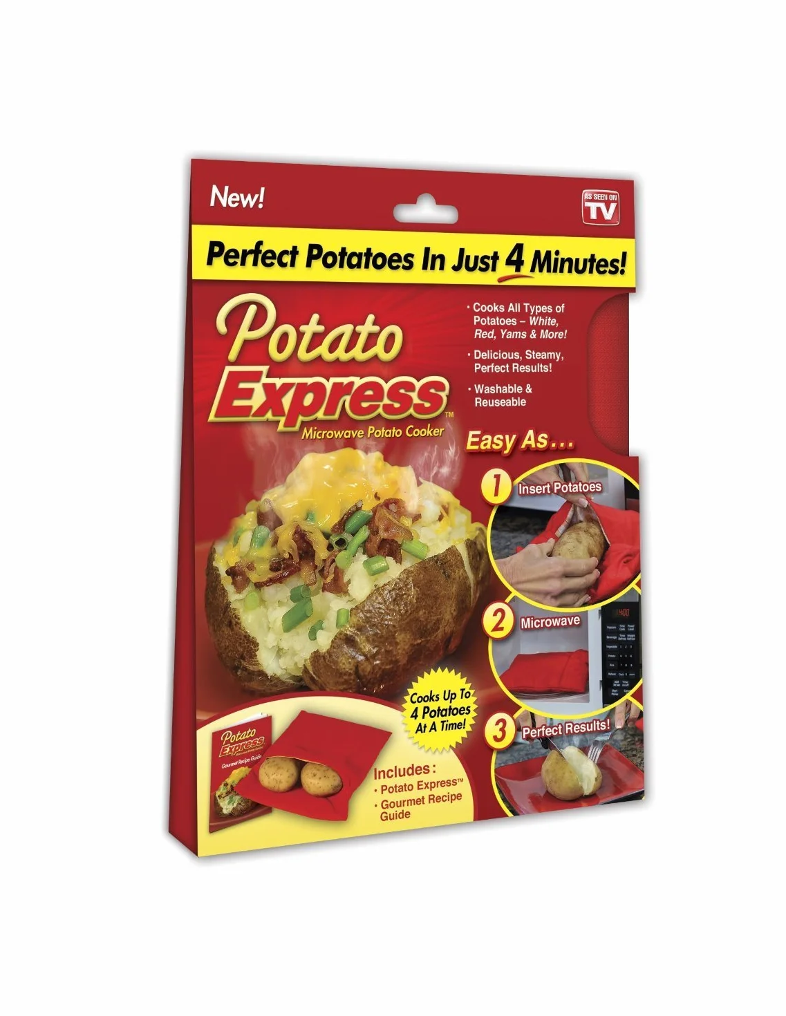 Micro-onde Express Pommes de Terre 4 Minutes