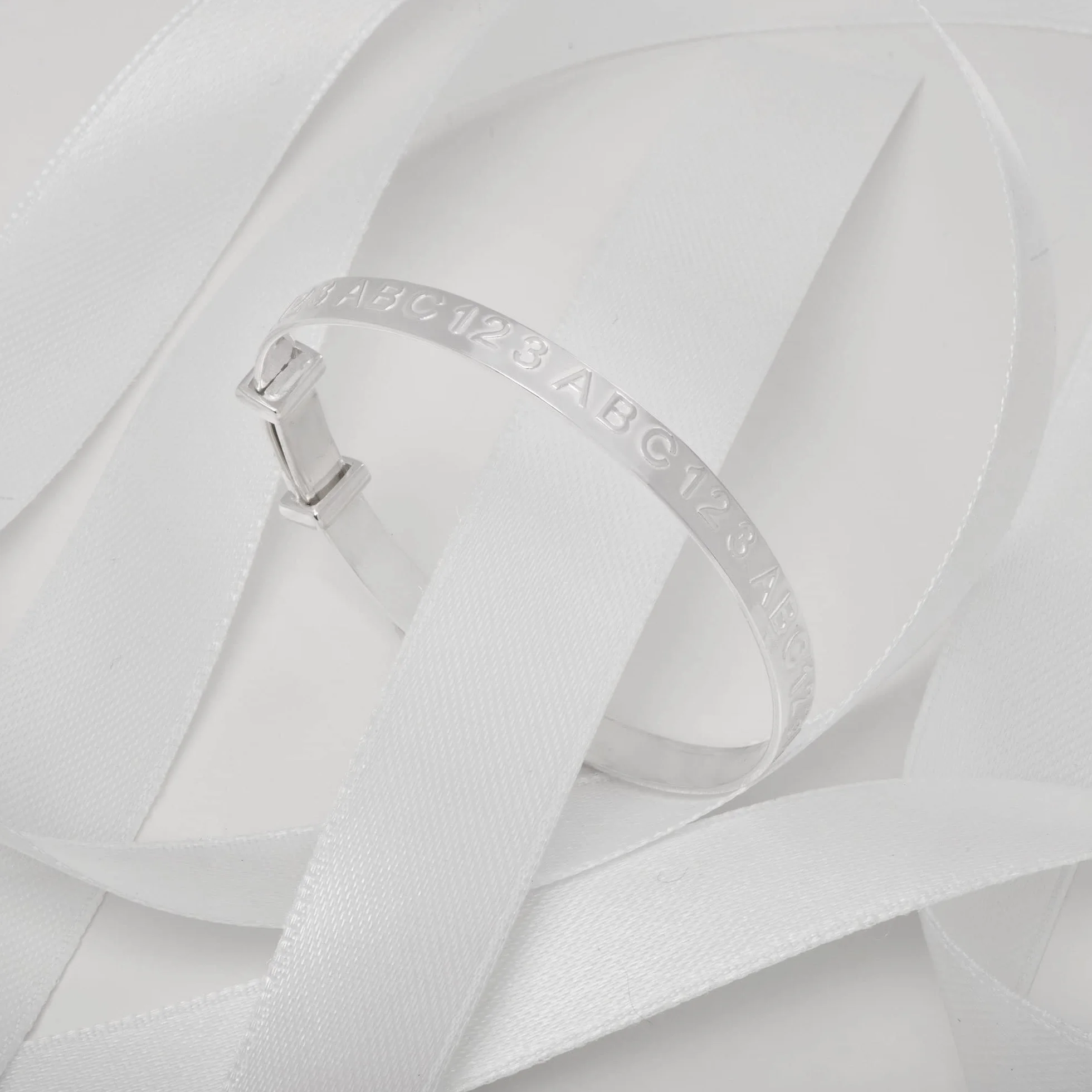 Aeon Bracelet extensible bébé argent sterling 925 | Bijoux bébé 0-5 ans | Cadeau baptême garçon fille | Coffret cadeau