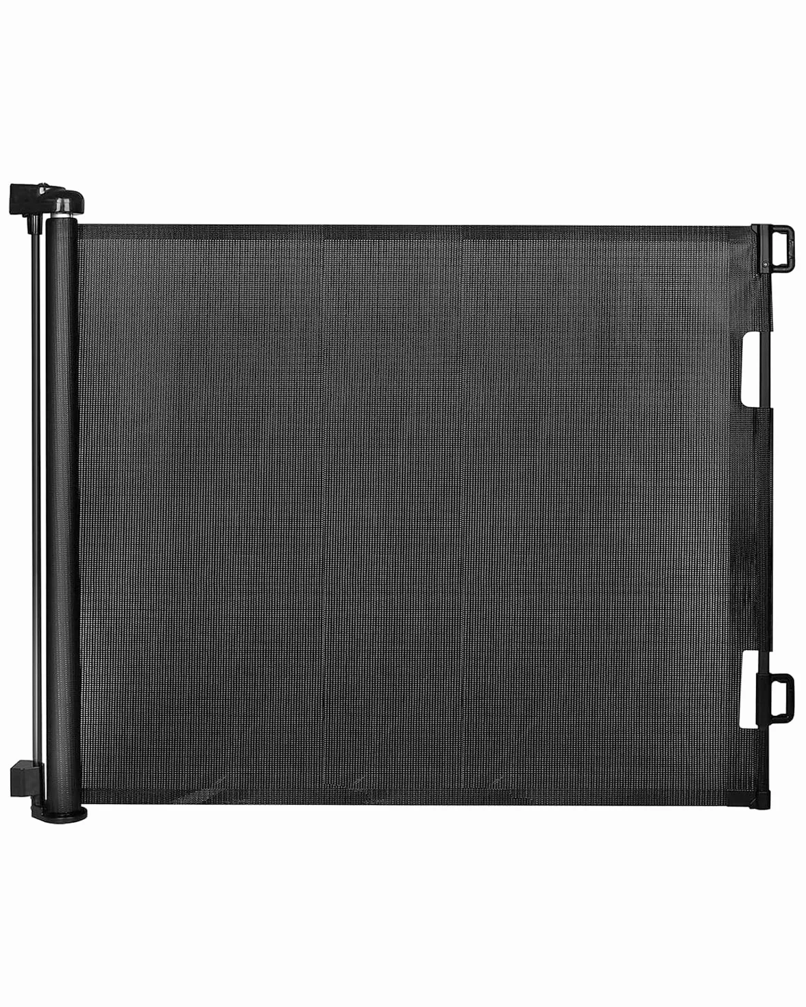 Barrière de Sécurité Enfant Extensible Rétractable 0-140cm - Barrière Escalier Enfant et Chien Intérieur/Extérieur Noir