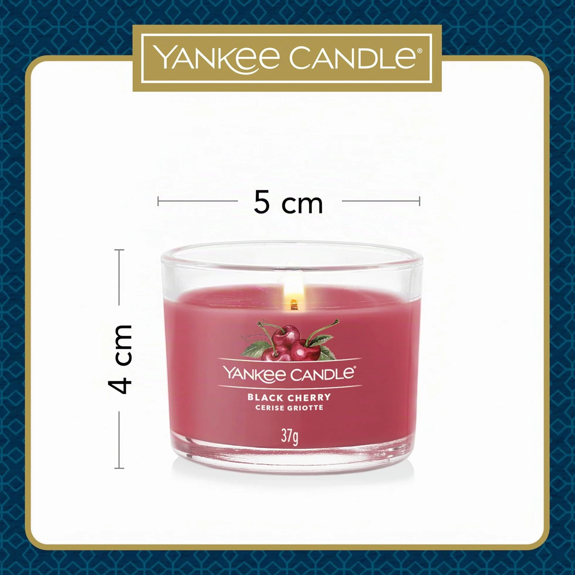 Yankee Candle Coffret Cadeau Bougies Parfumées Votives Verre Cire Soja 6 Unités