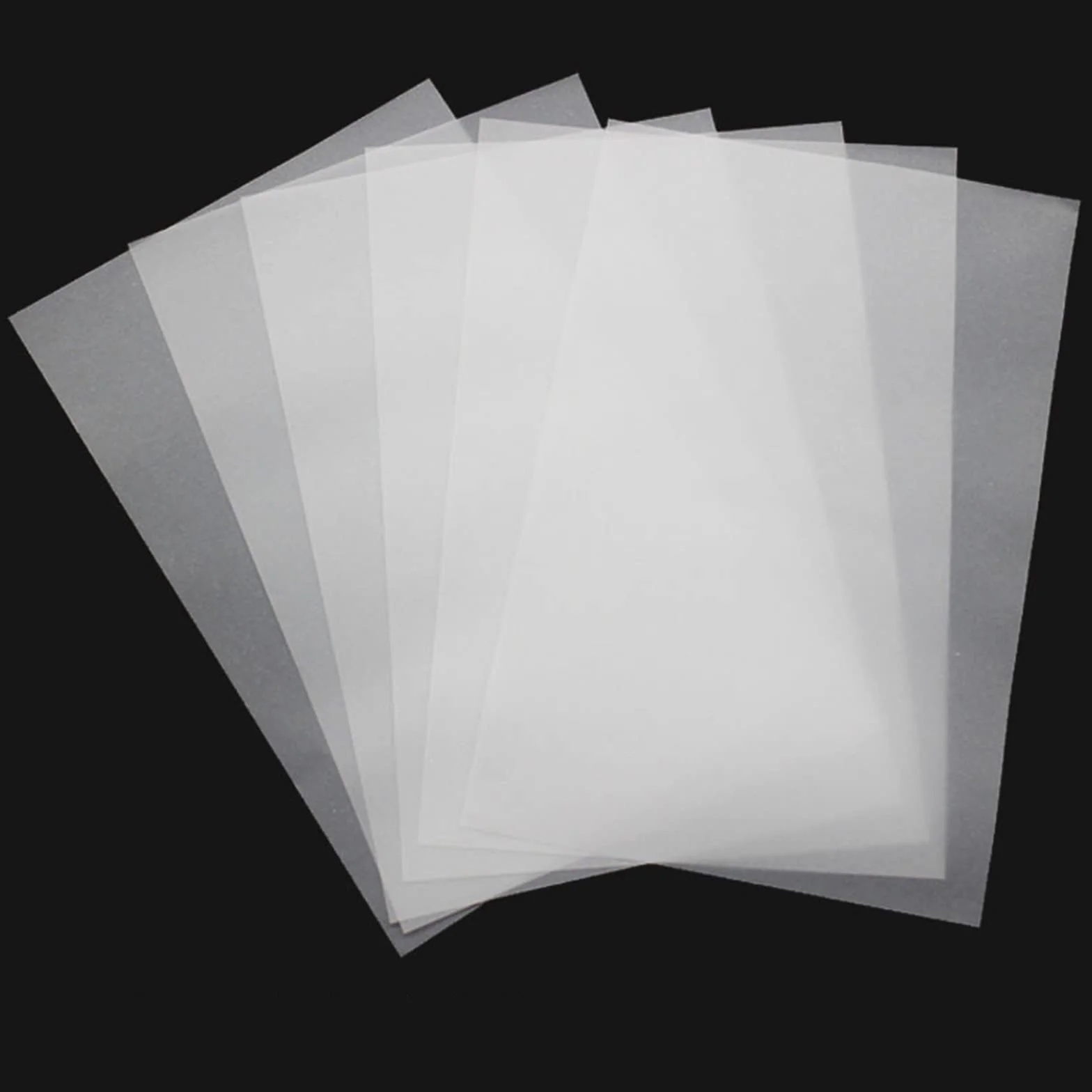 Film pour Rétroprojecteur A4 Transparent Imprimable pour Imprimantes Laser, Papier Calque Acide, 30 Feuilles