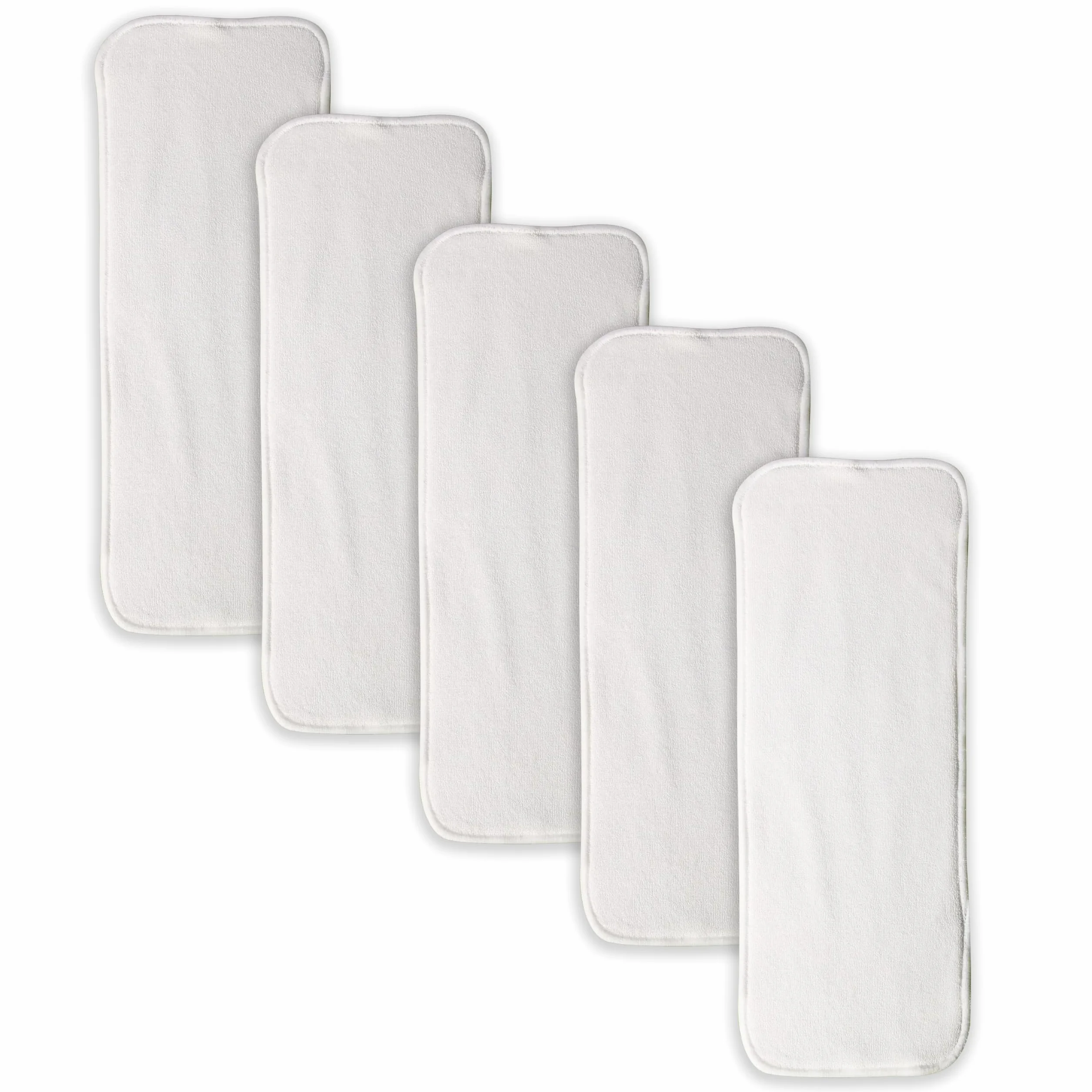 Inserts en coton écologique pour couches de bébé ultra absorbantes réutilisables Lot de 5