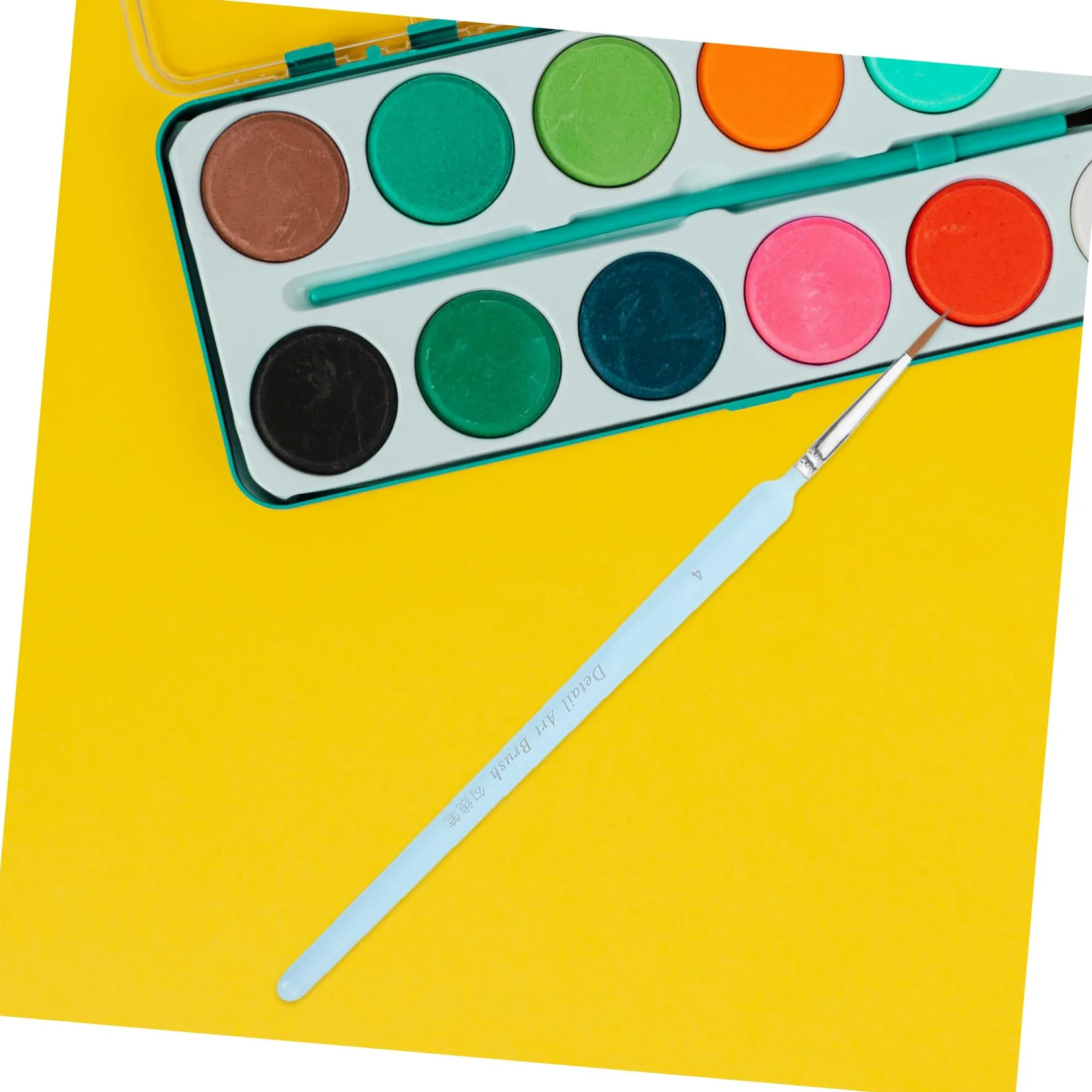SEWACC 55pièces Set De Pinceaux Fins pour Peinture Pinceaux De Détail Professionnels pour Miniatures Et Dessin pour Art Modélisme