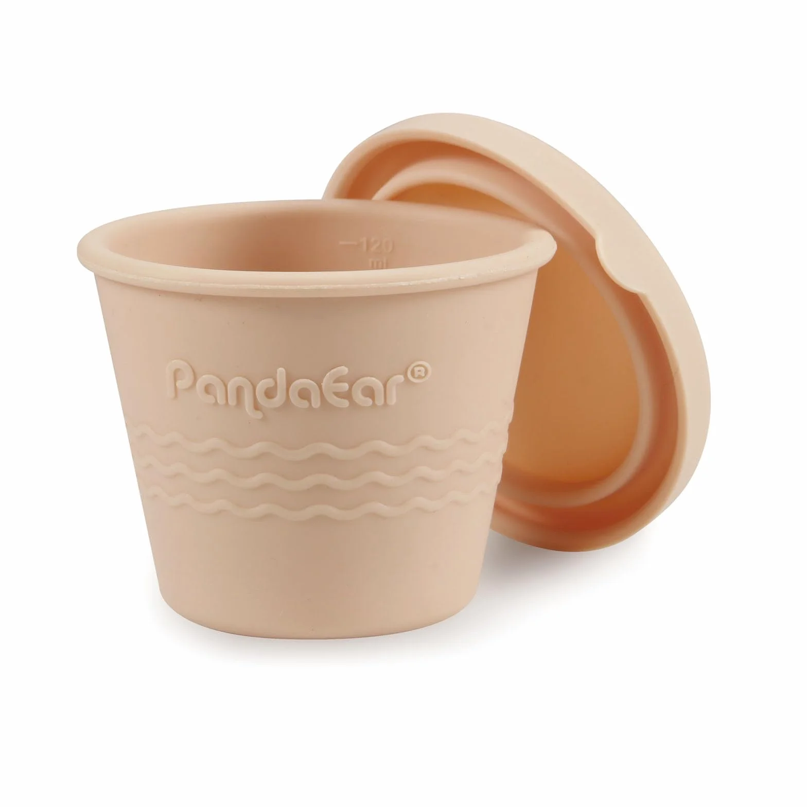 PandaEar Lot de 12 Contenants de Stockage en Silicone pour Aliments pour Bébés 120 ml Récipients Réutilisables