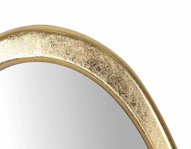 Miroir Organique doré 47x80cm