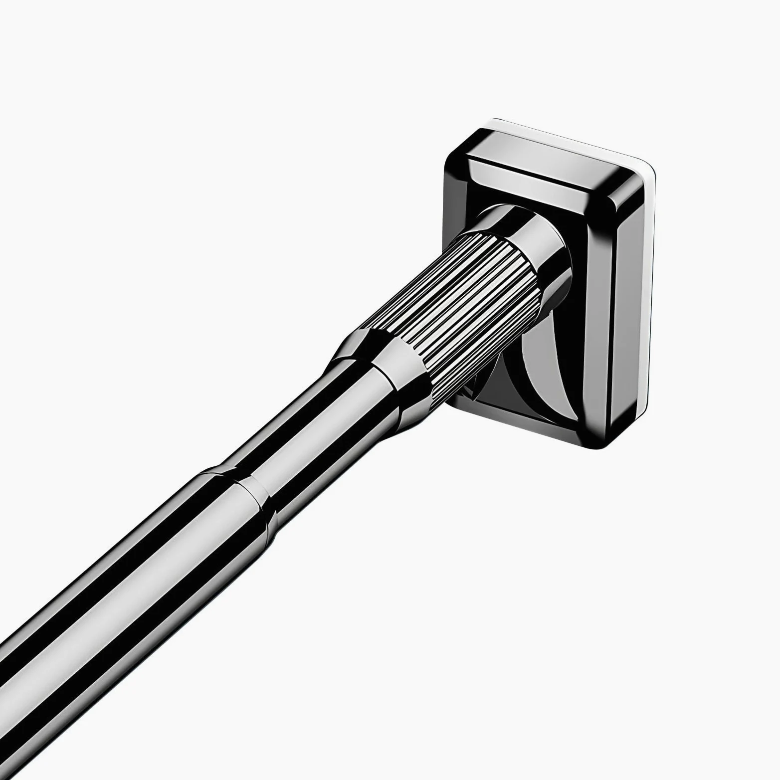 Tringle de Rideau de Douche Réglable 40-350 cm Barre Télescopique Extensible Tringle à Rideaux Tension Sans Percage pour Salle de Bain Cuisine Porte(Silver,160-250cm/62"-98")