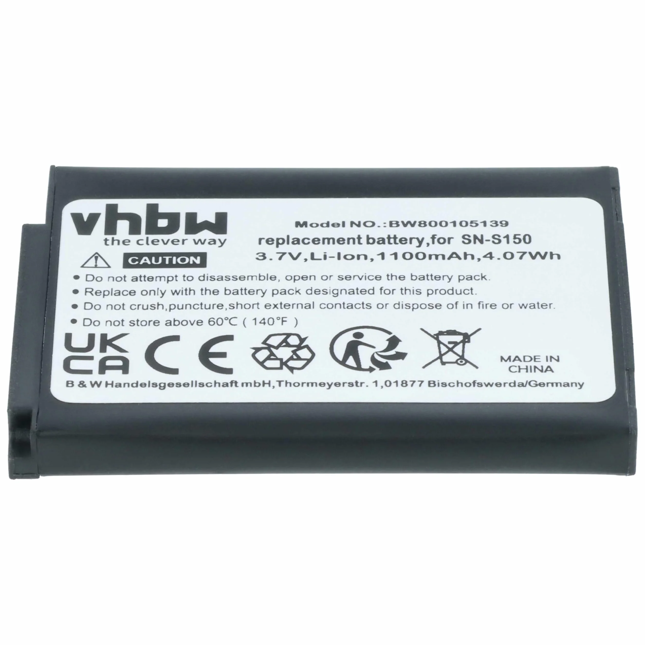 Batterie Compatible Philips Avent SCD-603H Moniteur bébé 1100mAh 3,7V Li-ION