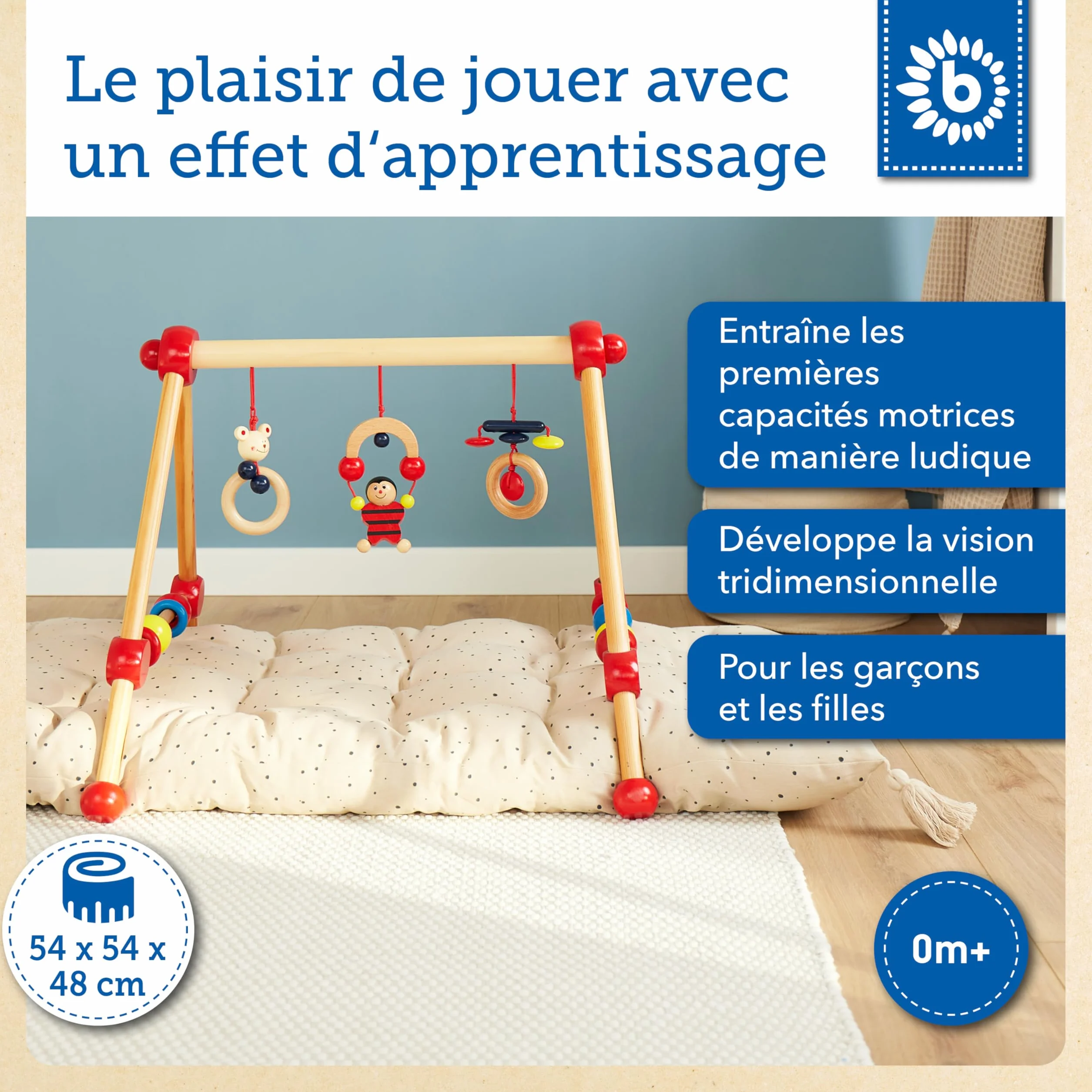 Bieco My First Gym Tapis d'Éveil