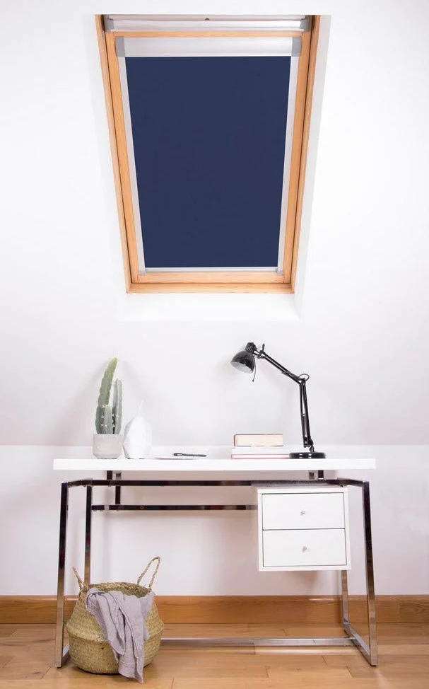 Bloc Skylight Store CK02 pour fenêtres de Toit VELUX BlockOut, Bleu Marine