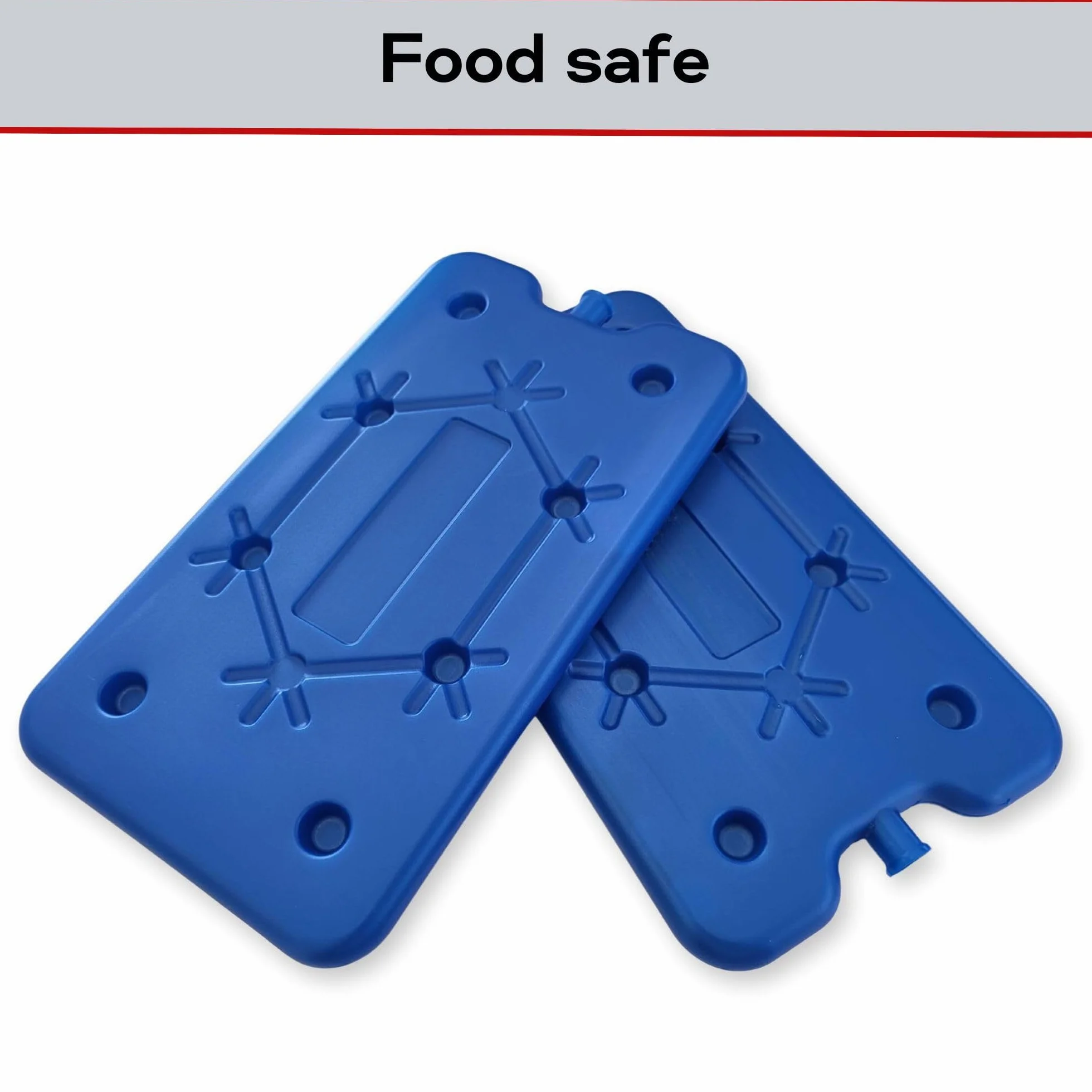 Lot de 16 blocs réfrigérants 400 ml pour glacière - Éléments de refroidissement bleus extra plats