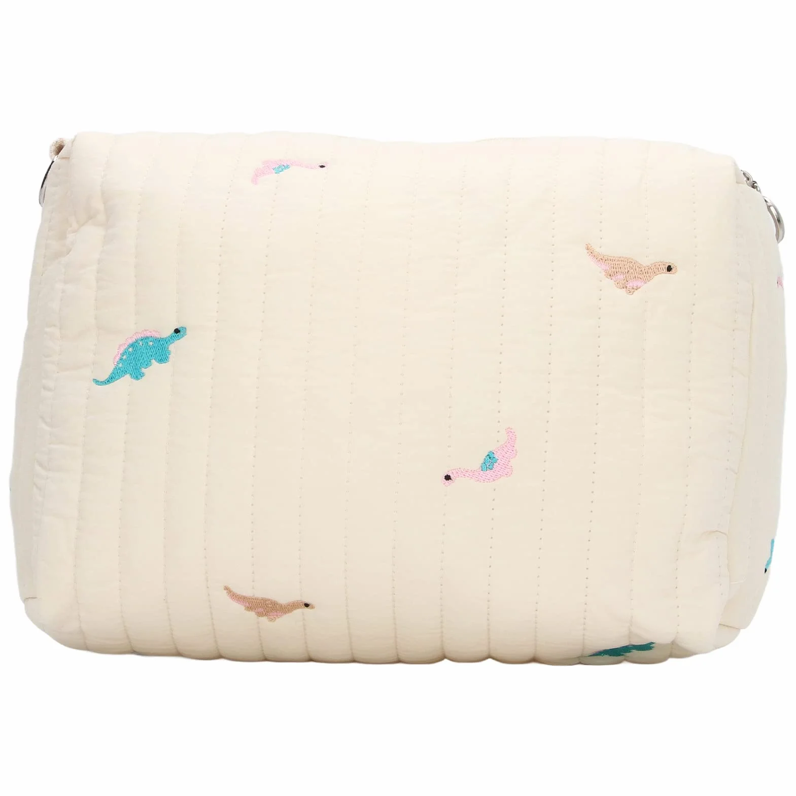 Pochette pour Biberon à Langer Trousse de Toilette à Fermeture éclair Rangement Portable Bébé Voyage Dinosaure