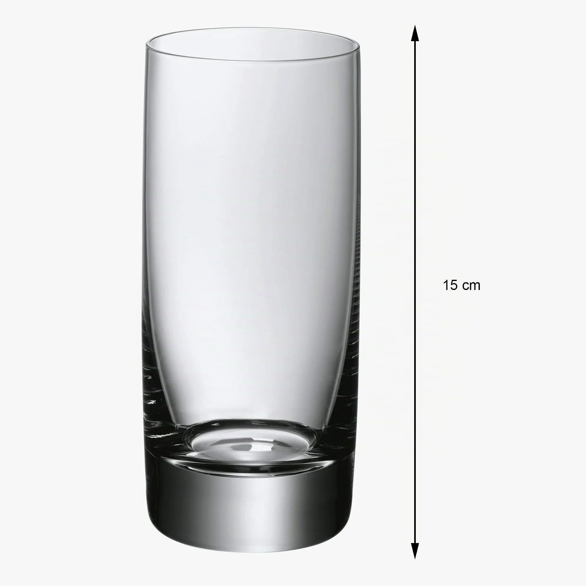 WMF Easy Lot de 6 verres à long drink, verre à cocktail 350 ml, verre en cristal, passe au lave-vaisselle, incassable