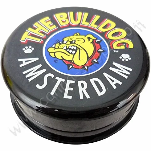 The Bulldog Amsterdam Grinder Noir 3 Parts